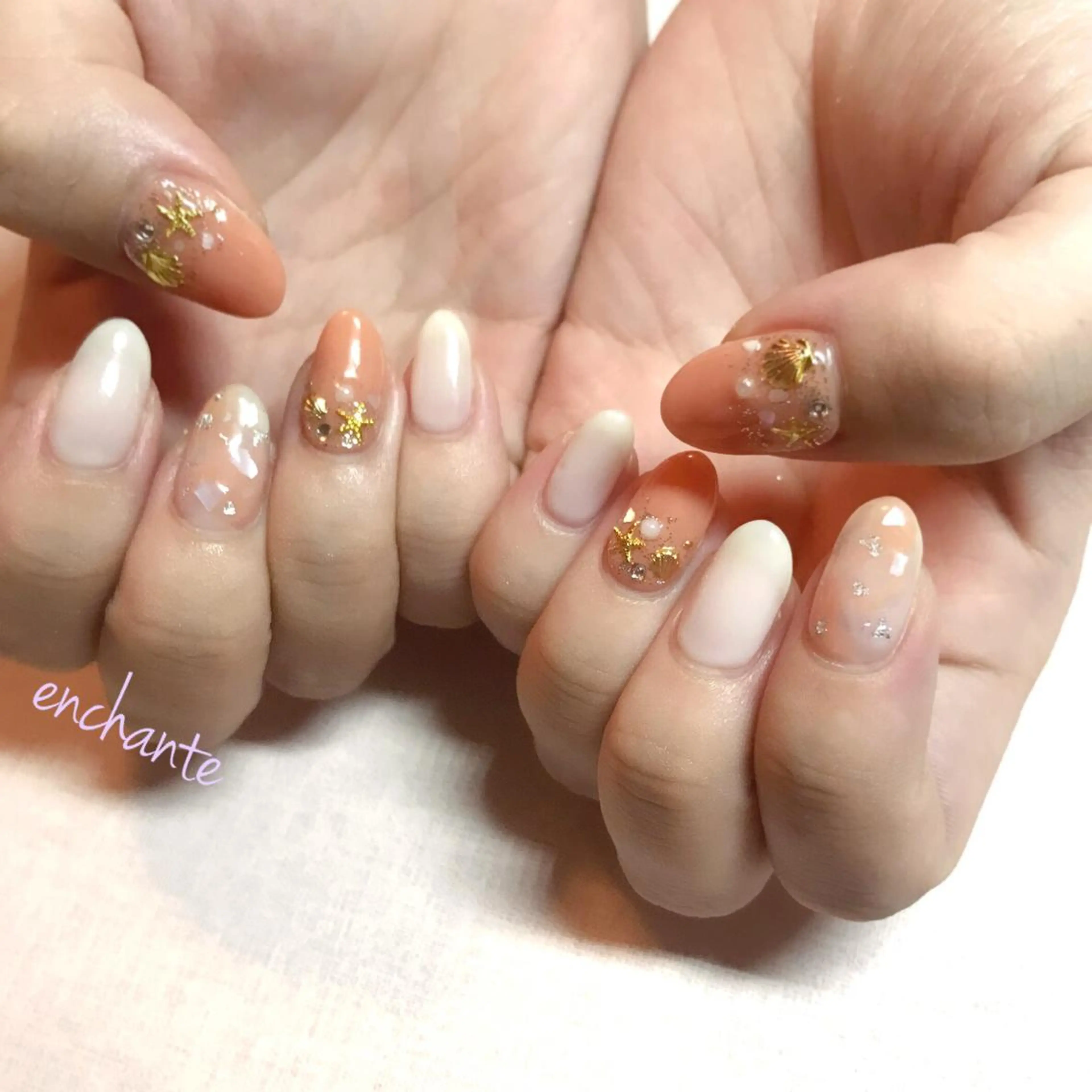 ネイル アンシャンテ所属・enchante 自由が丘のネイルデザイン