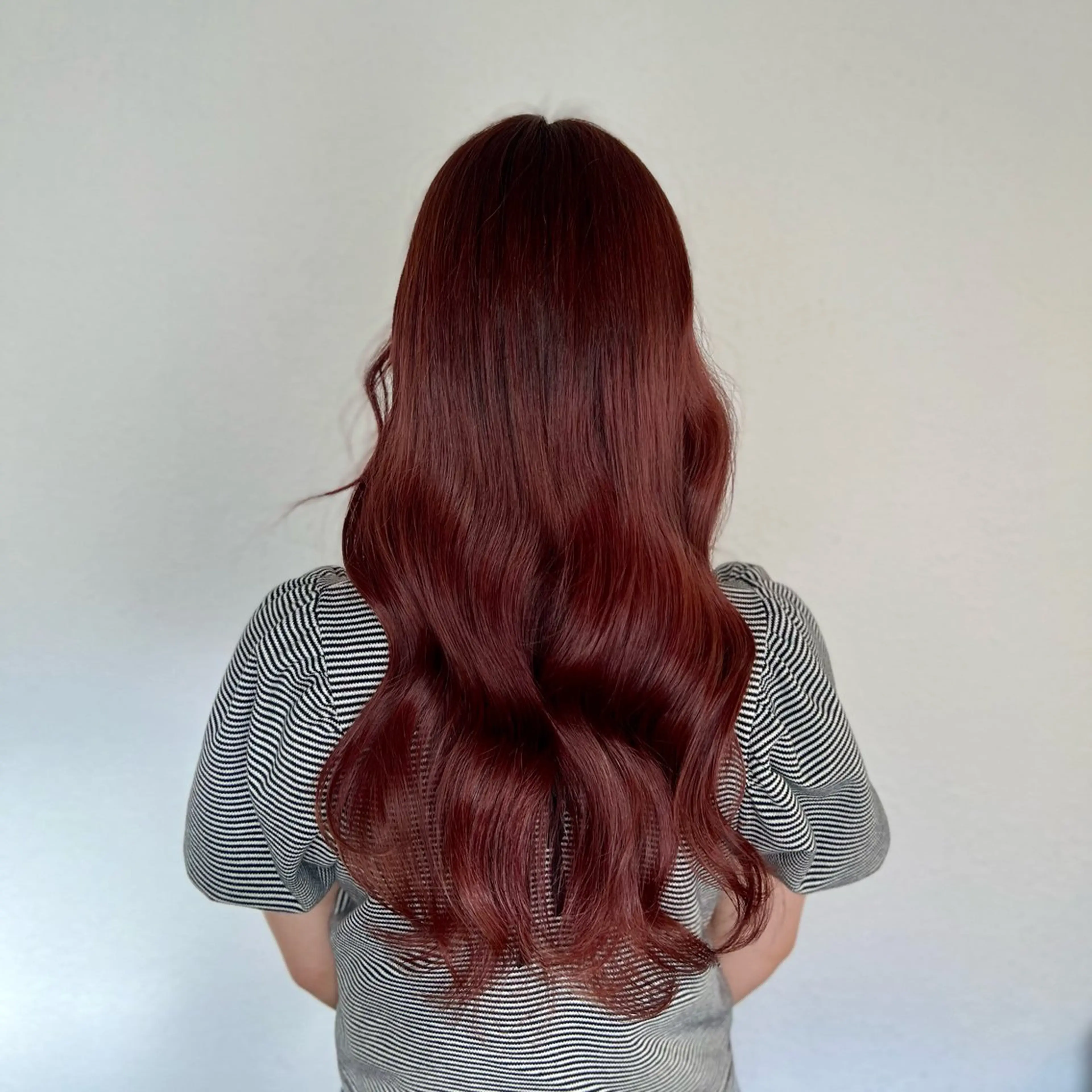 ロング カラー ピンクカラー カット ヘアカラー トリートメント 似合わせレイヤー / 栄 / はるな🌼のヘアスタイル