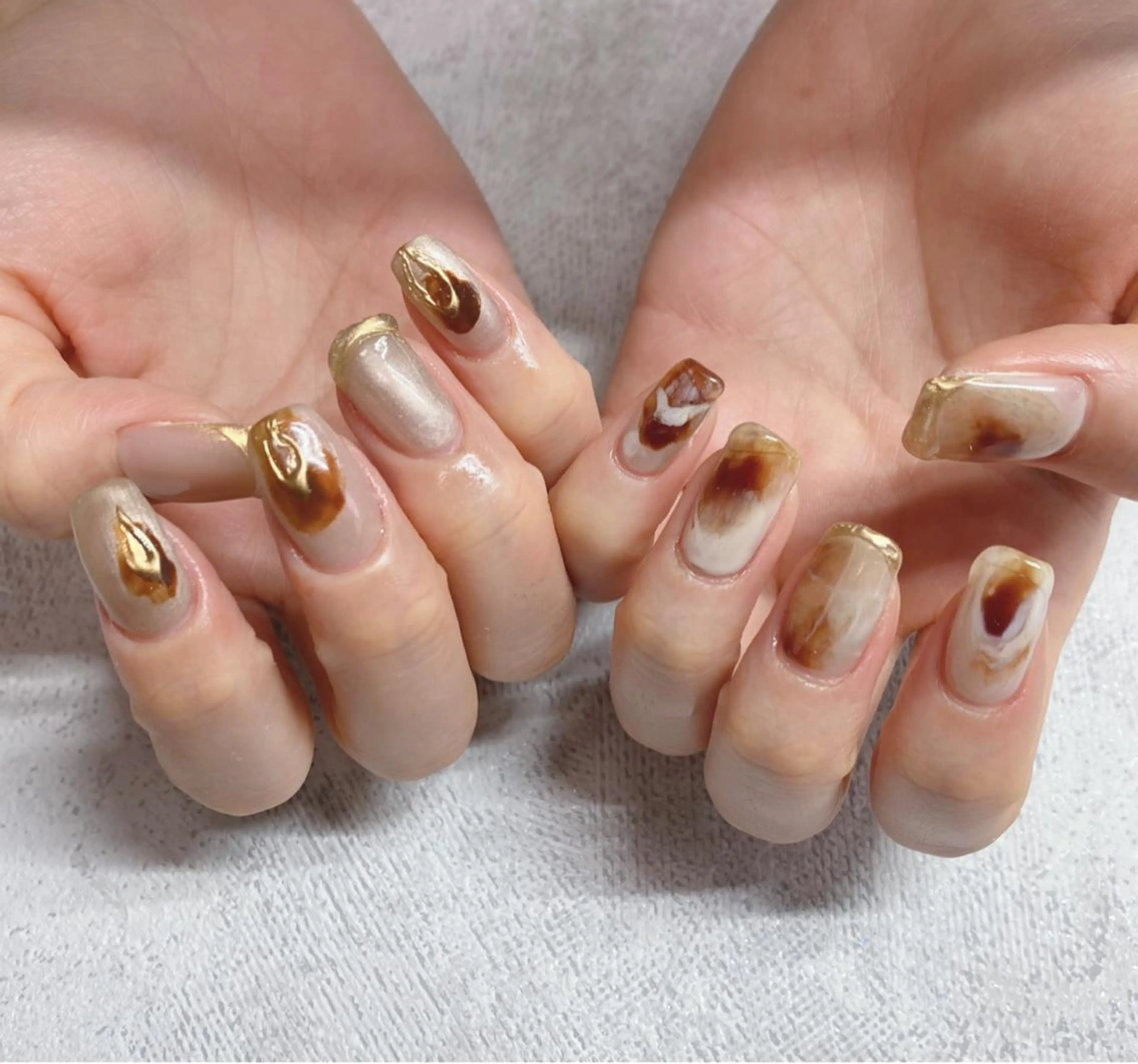 ネイル 持ち込み ハンドネイル 𝑺 𝒏𝒂𝒊𝒍✳︎のネイルデザイン