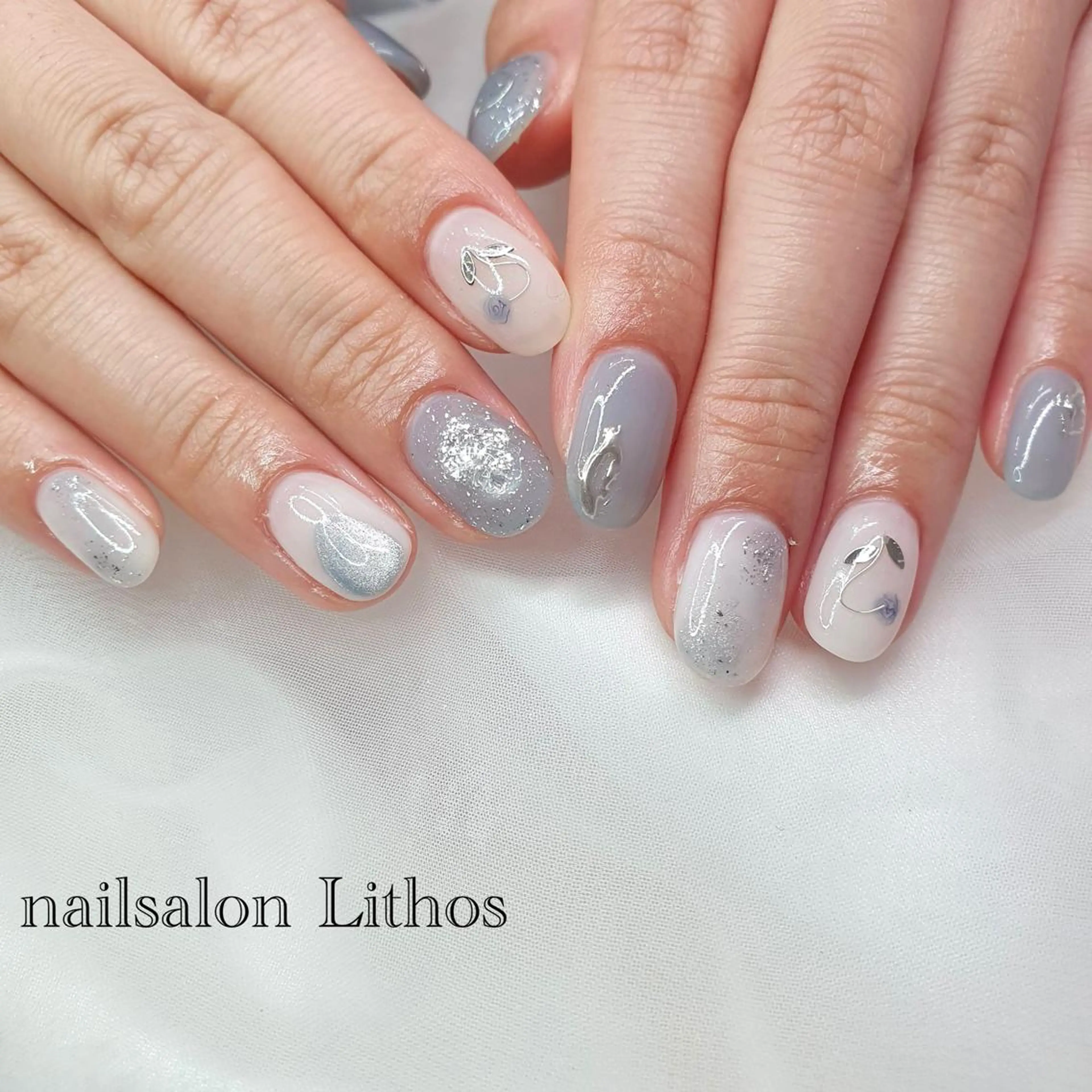ネイル ハンドネイル nailsalon Lithos所属・nailsalon Recontreのネイルデザイン