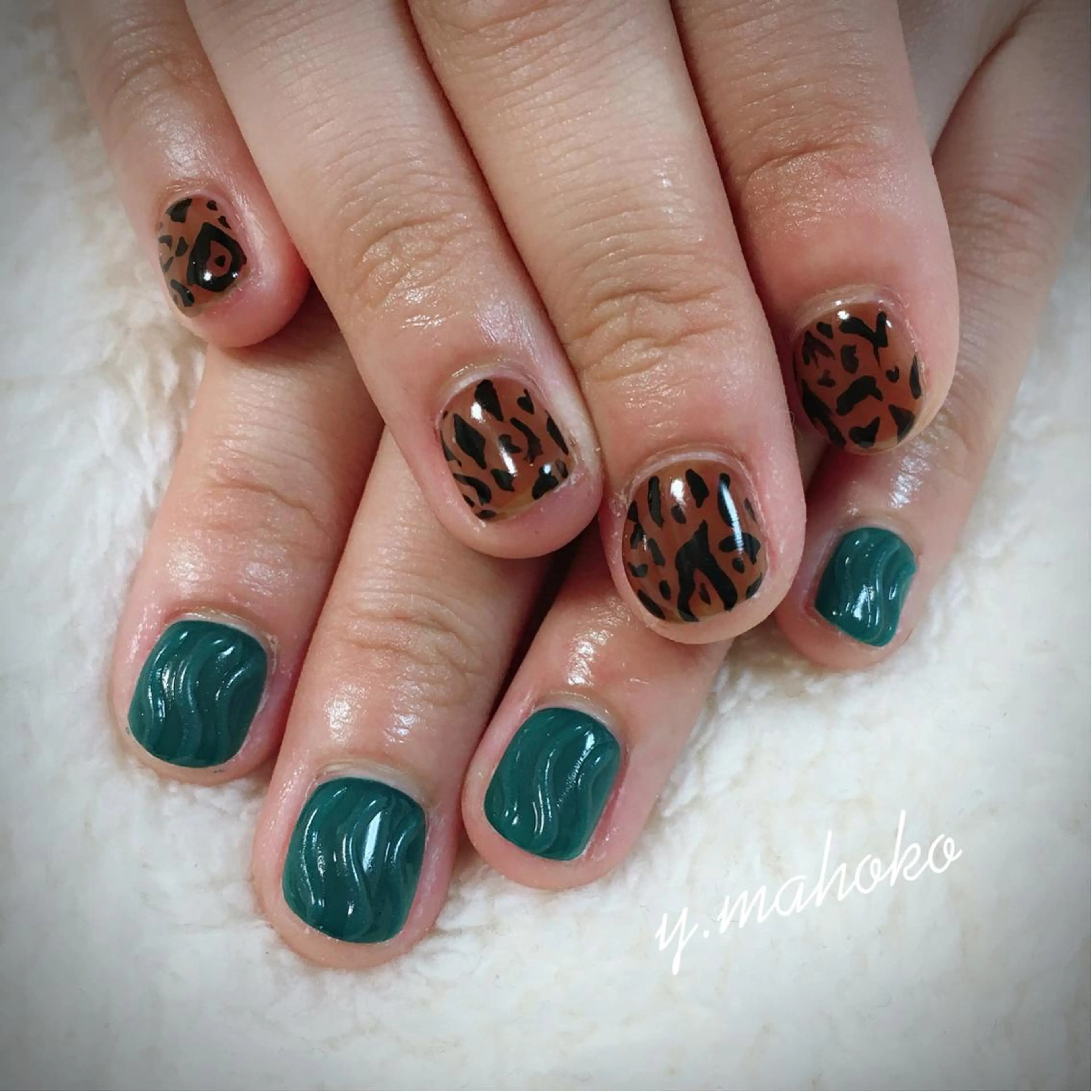 ネイル She nail studio 原宿所属・パラジェル有/ スカルプ/mahoのネイルデザイン