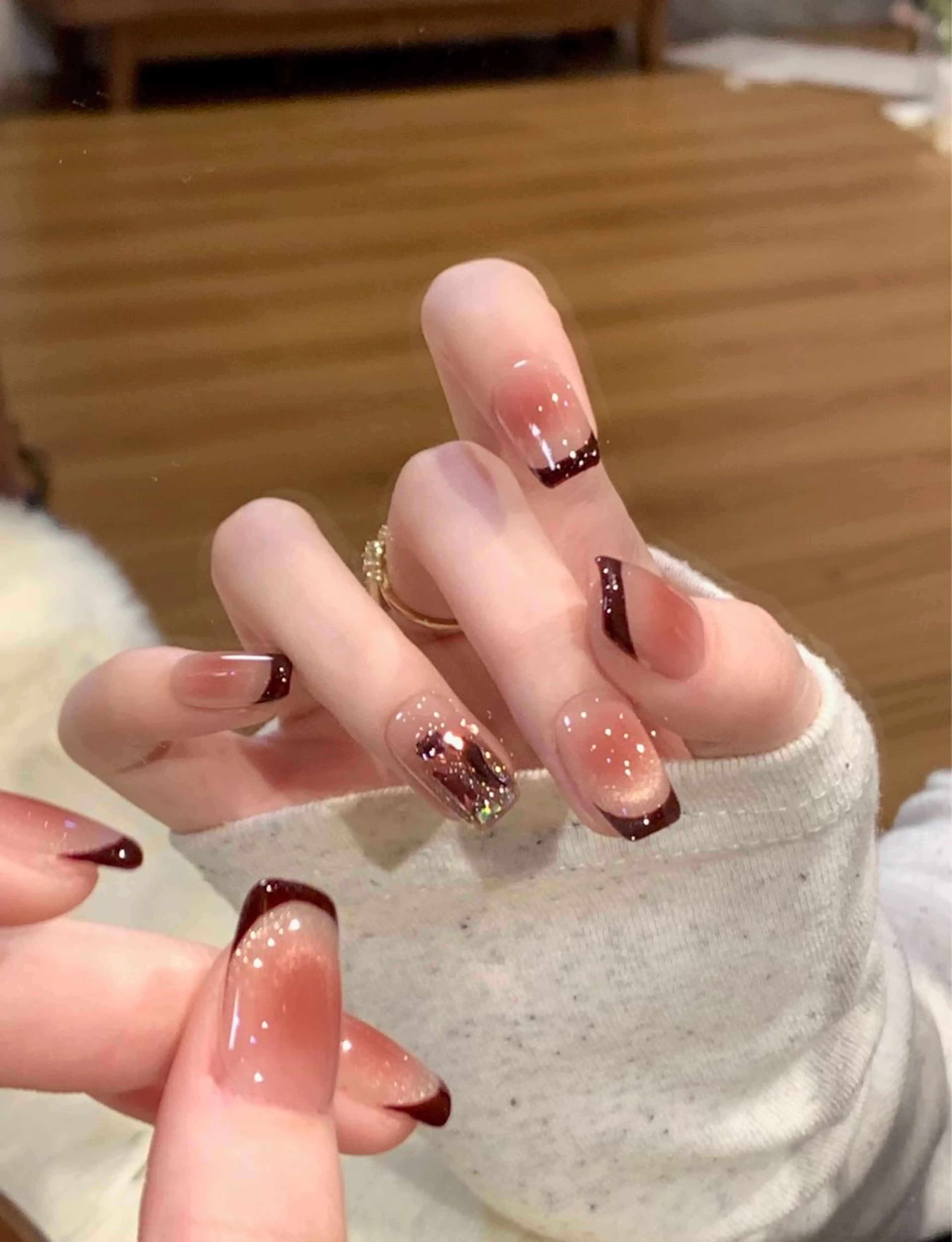 ネイル アートネイル フレンチネイル Y3 Nail Salon所属・Y3 NailSalonのネイルデザイン