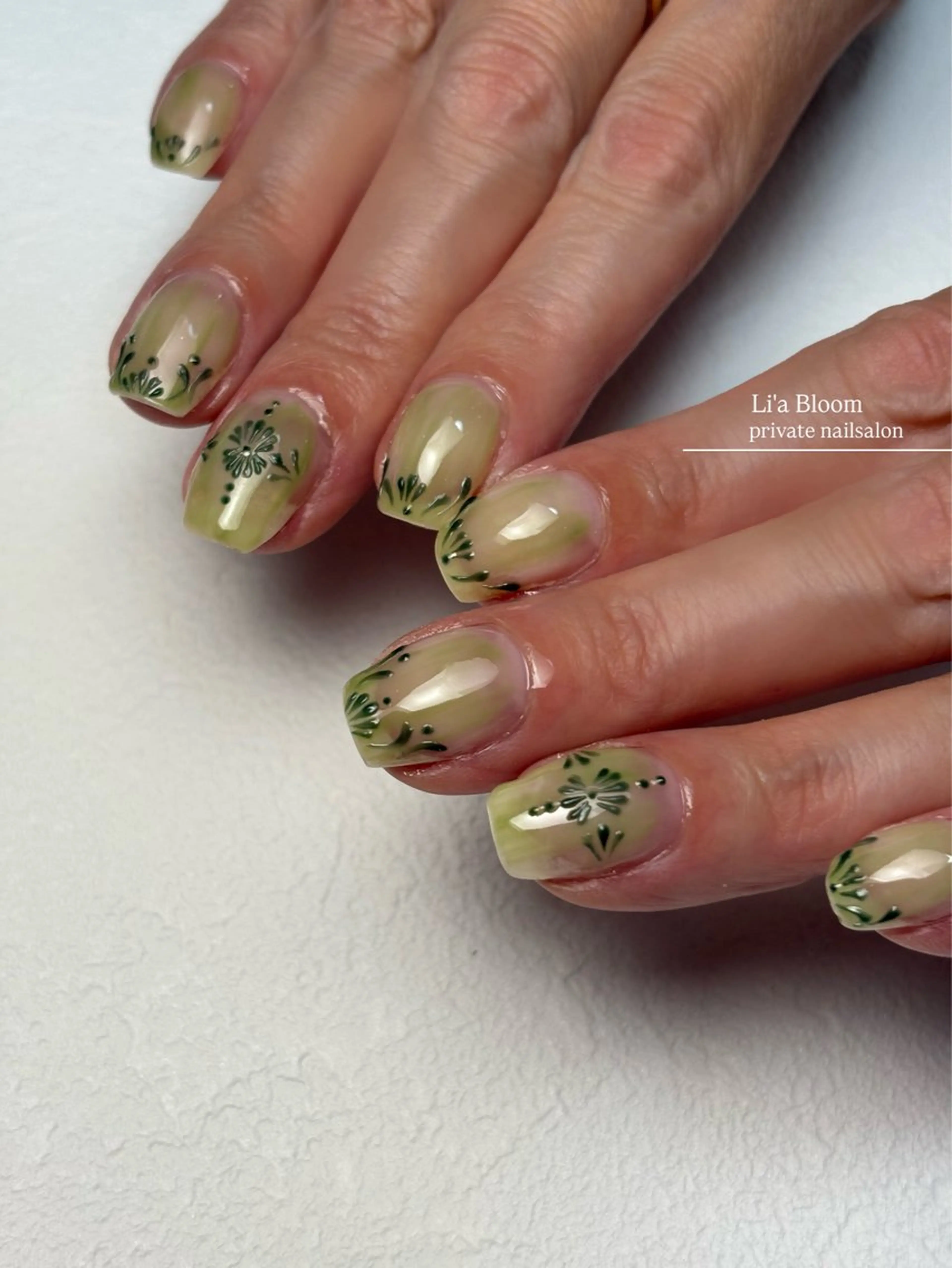 🌷OPEN記念🌷 (ハンド) お持ち込みデザイン art10本 / オフ無し✋の写真