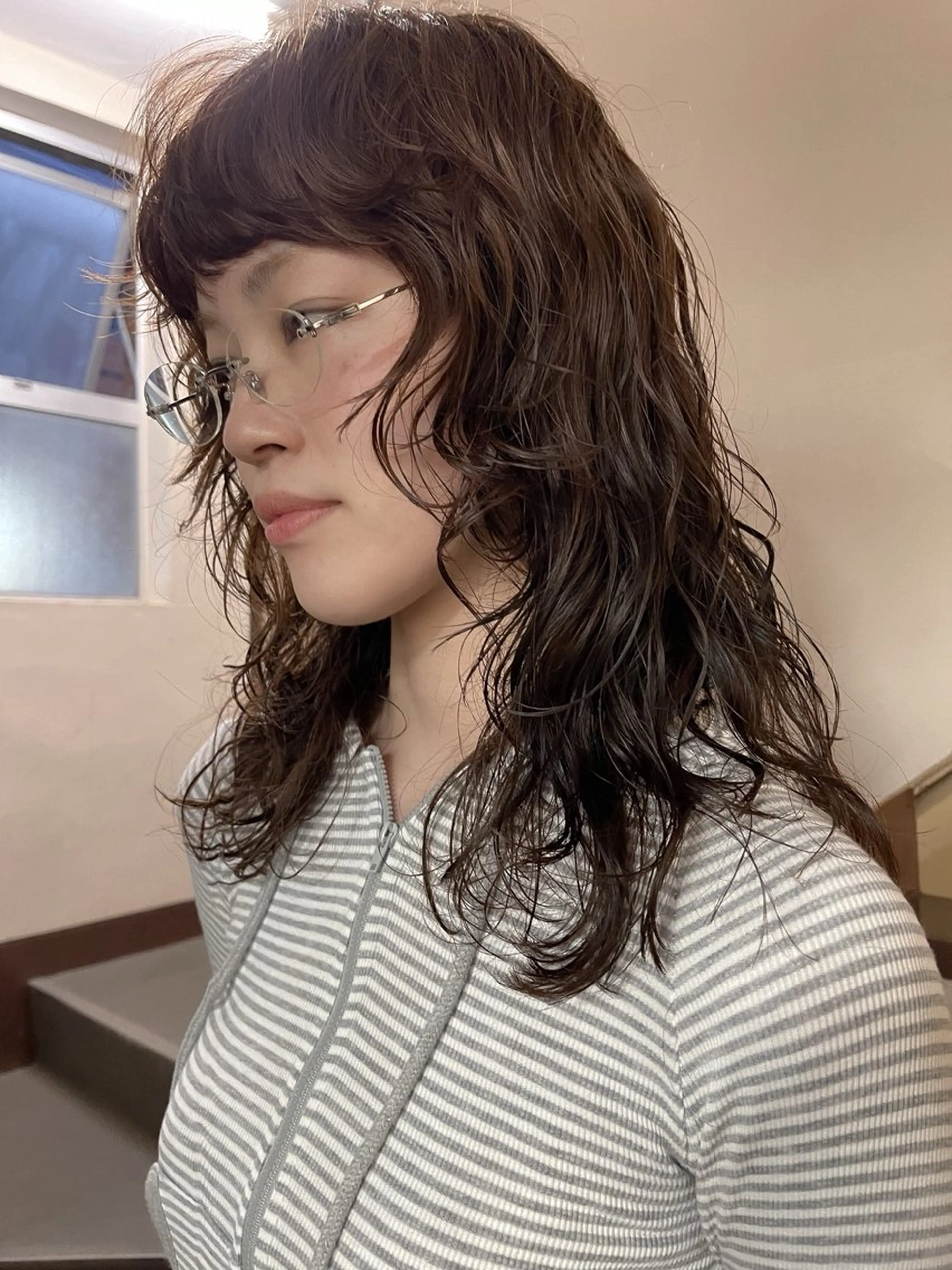 🎧【minimo限定】🎧カット+パーマ+カラー+2step trの写真