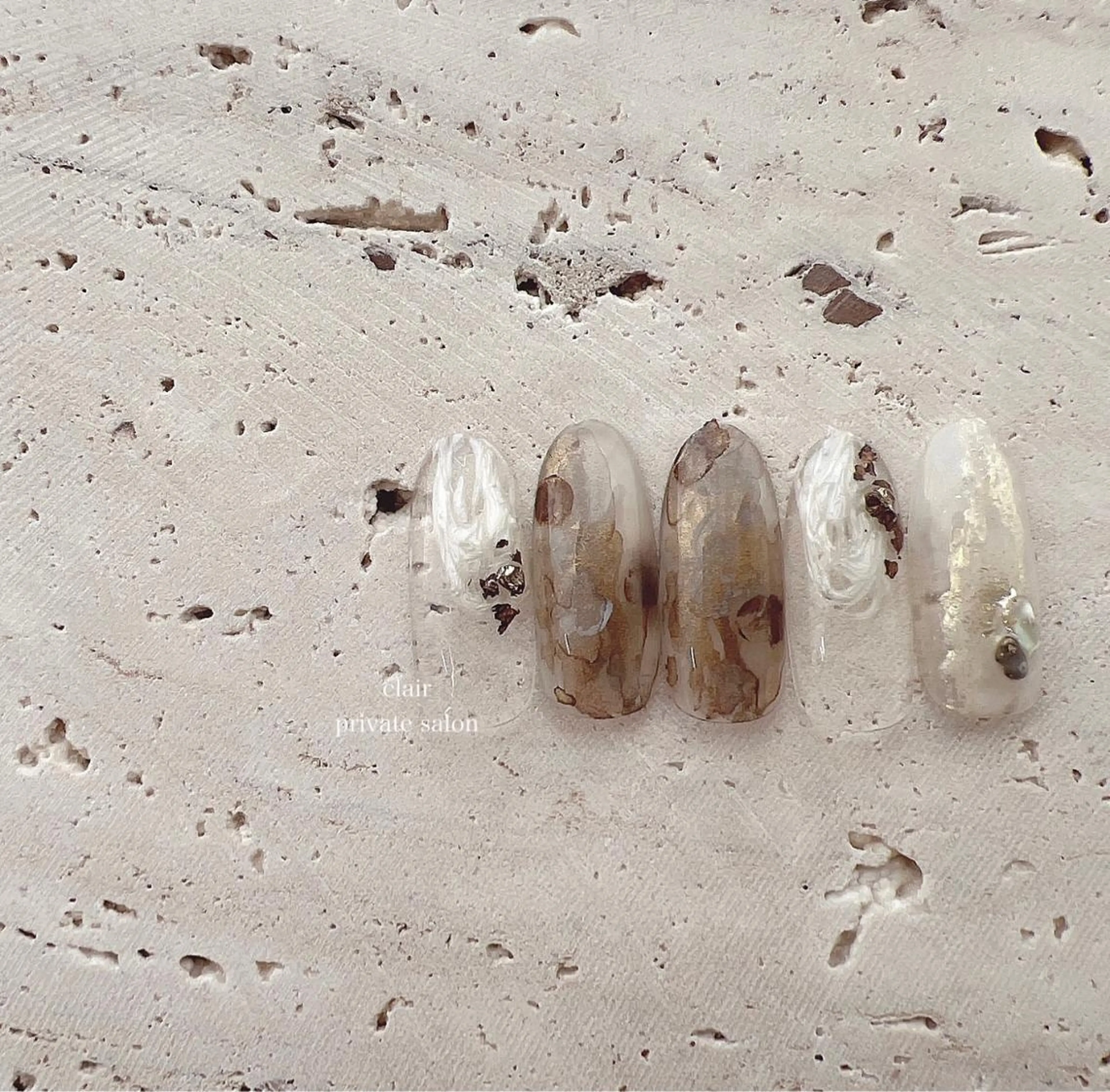 ネイル ハンドネイル ハンドケア nail salon una.のネイルデザイン