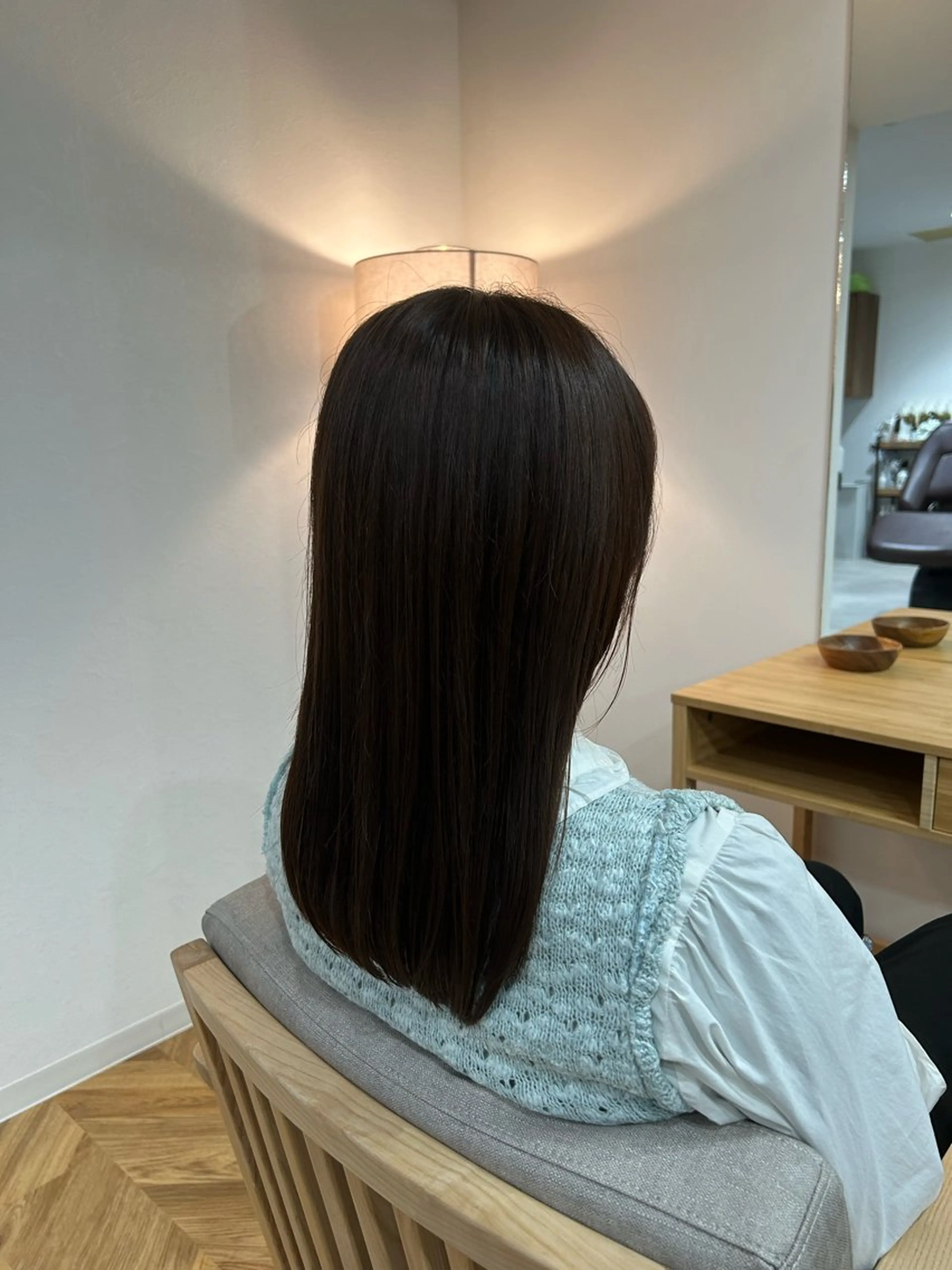 ロング カット 縮毛矯正 櫻井園子🌸 久屋大通/高岳のヘアスタイル