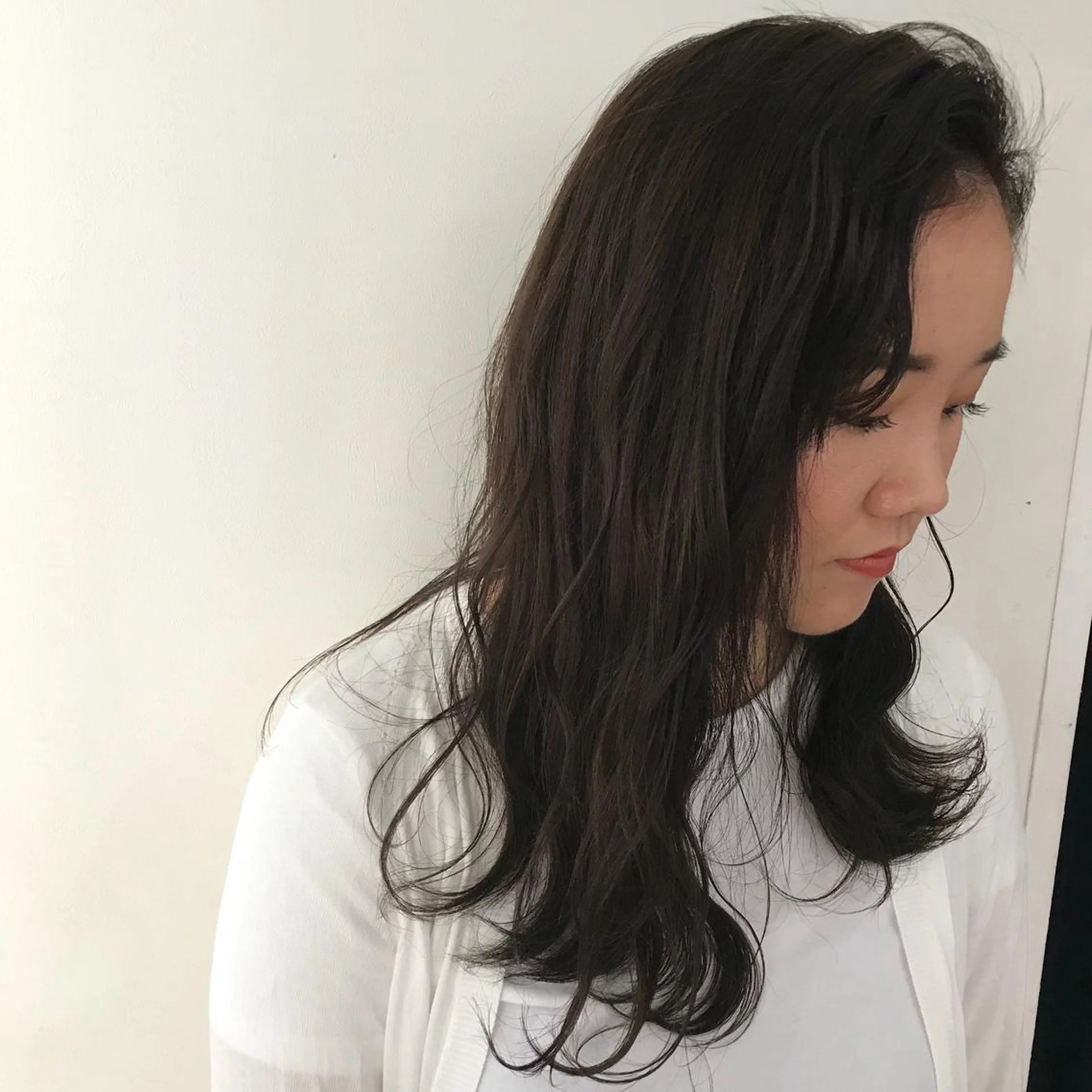 ロング カラー ヘアカラー トリートメント レイヤー/顔周り /AKARIのヘアスタイル