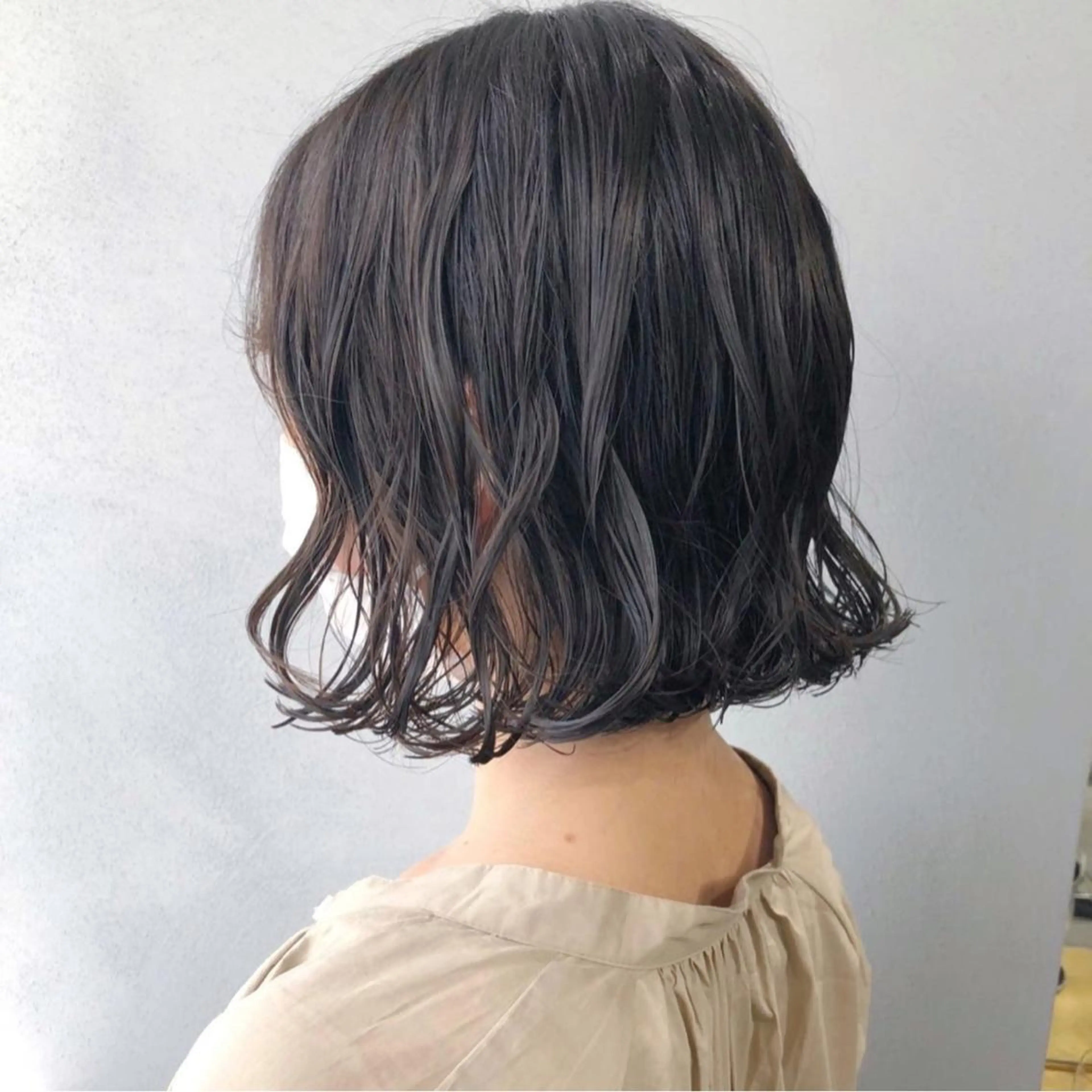 パーマ ボブパーマコテ巻き風 パーマNo1深江秀平のヘアスタイル