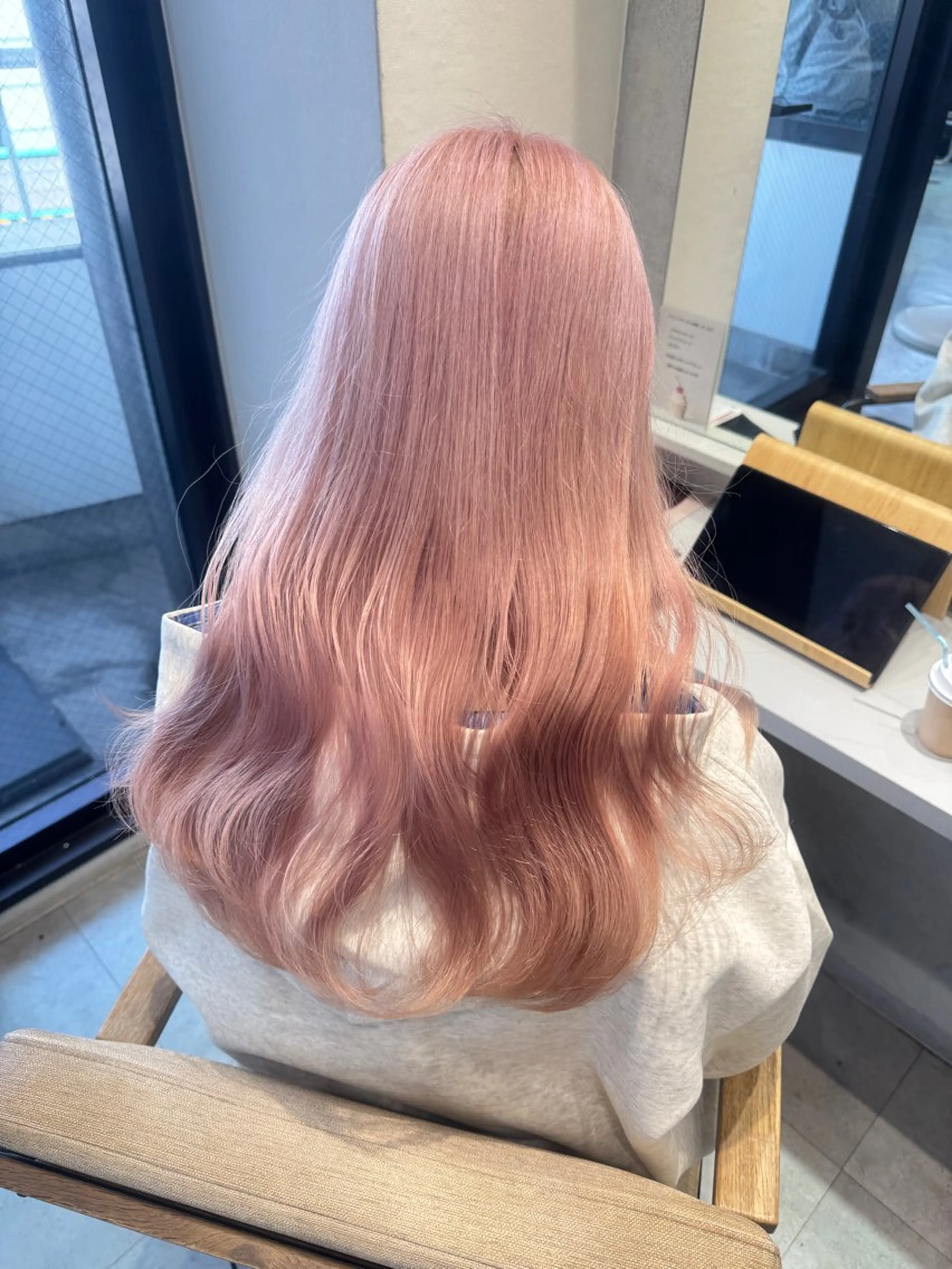 【ブリーチダメージ気になる方向け】 𝐖カラー ( ブリーチ ＋ カラー ＋ トリートメント)🎀💫💫の写真