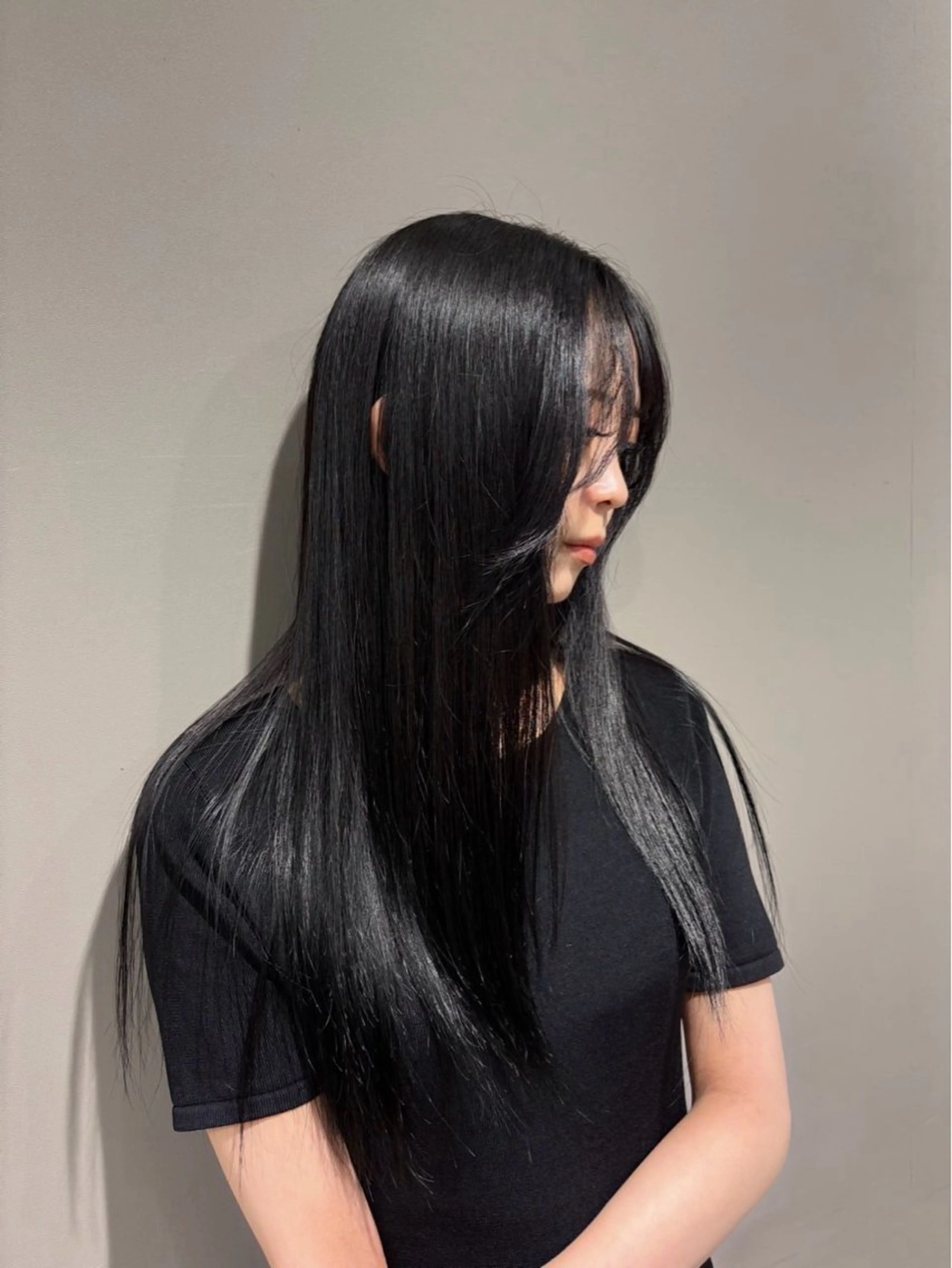 ロング カラー 🫧うる艶ハイトーン 🫧💘サヤ💘のヘアスタイル