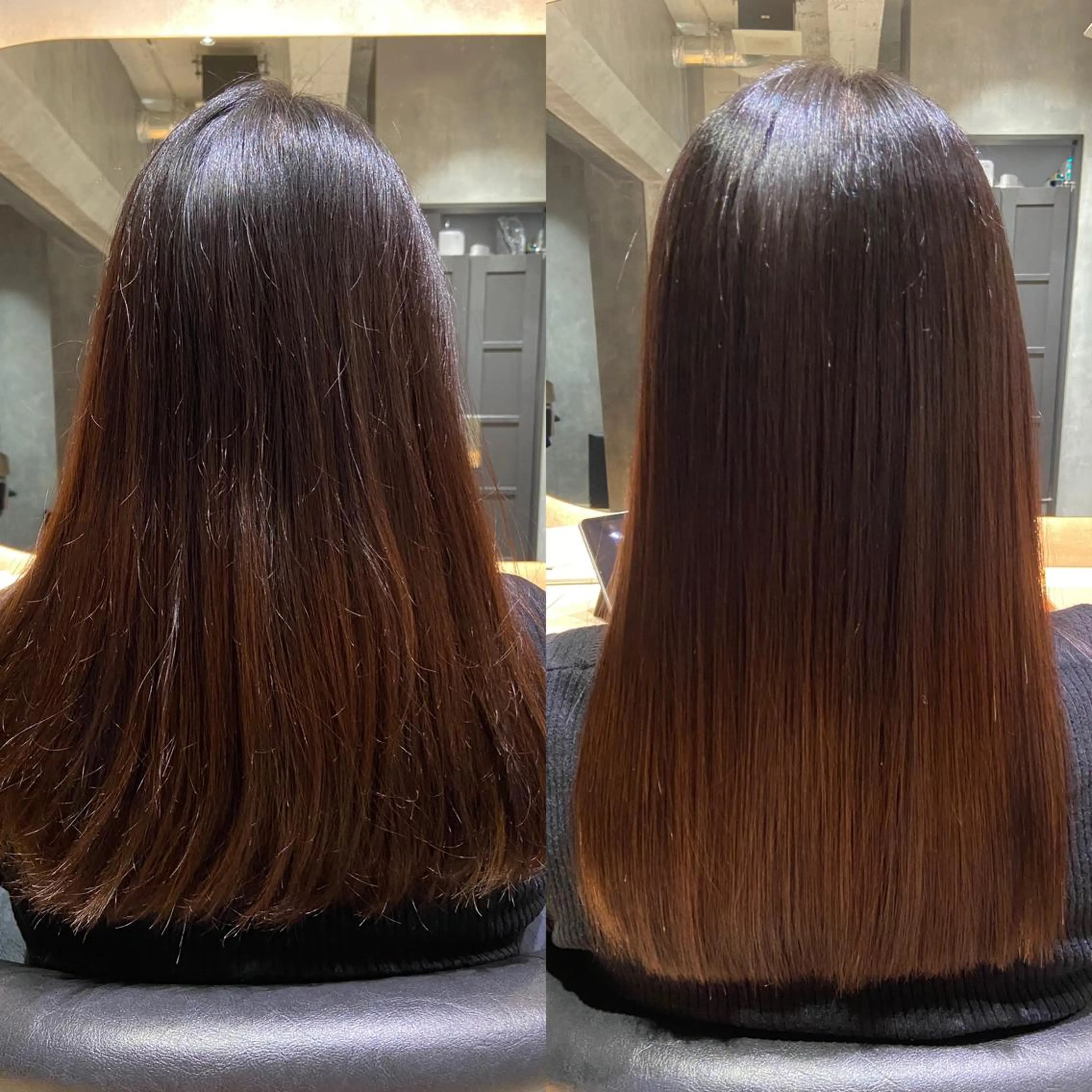 ロング 髪質改善 縮毛矯正 トリートメント ツバサ 髪質改善のヘアスタイル