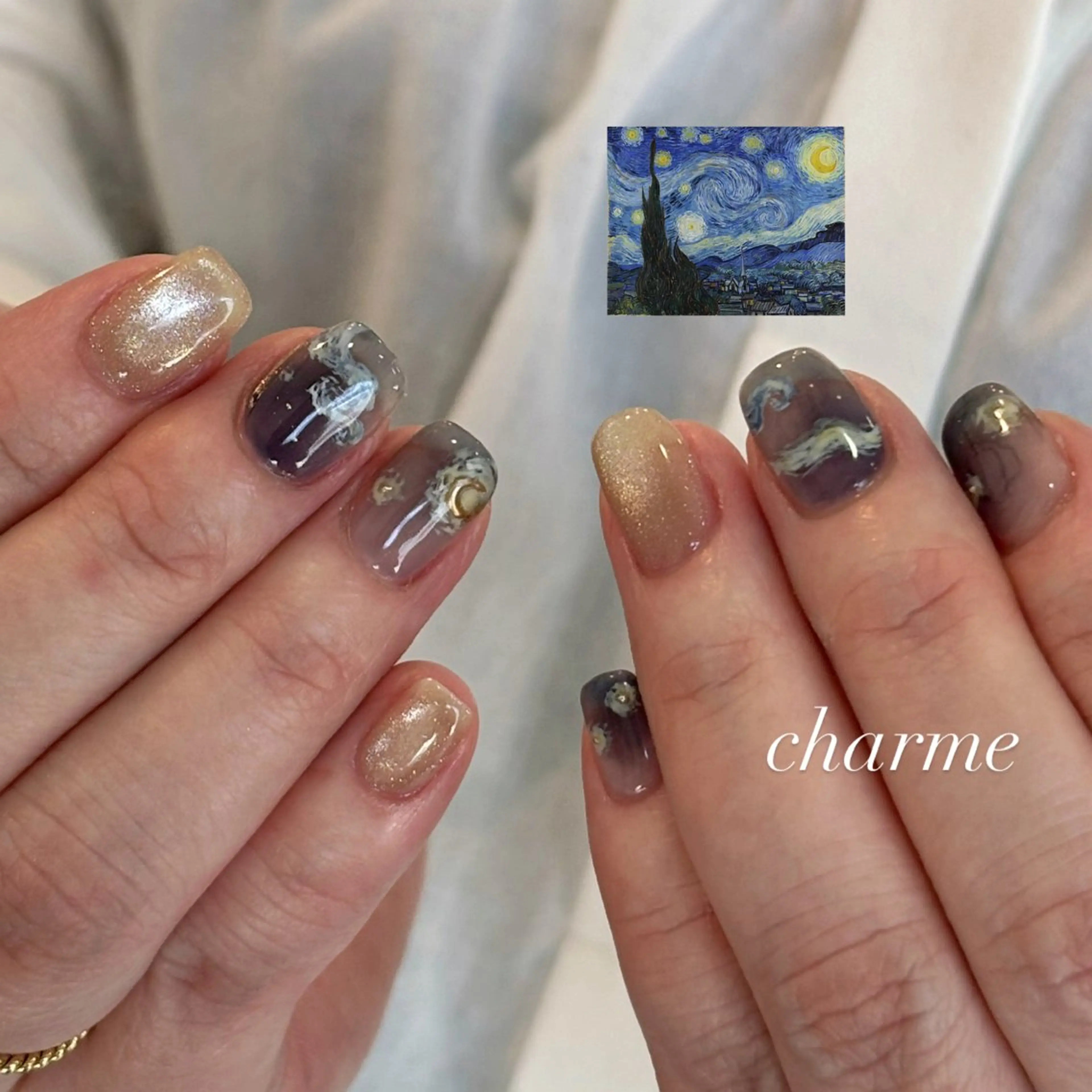 ネイル ハンドネイル charme nailのネイルデザイン