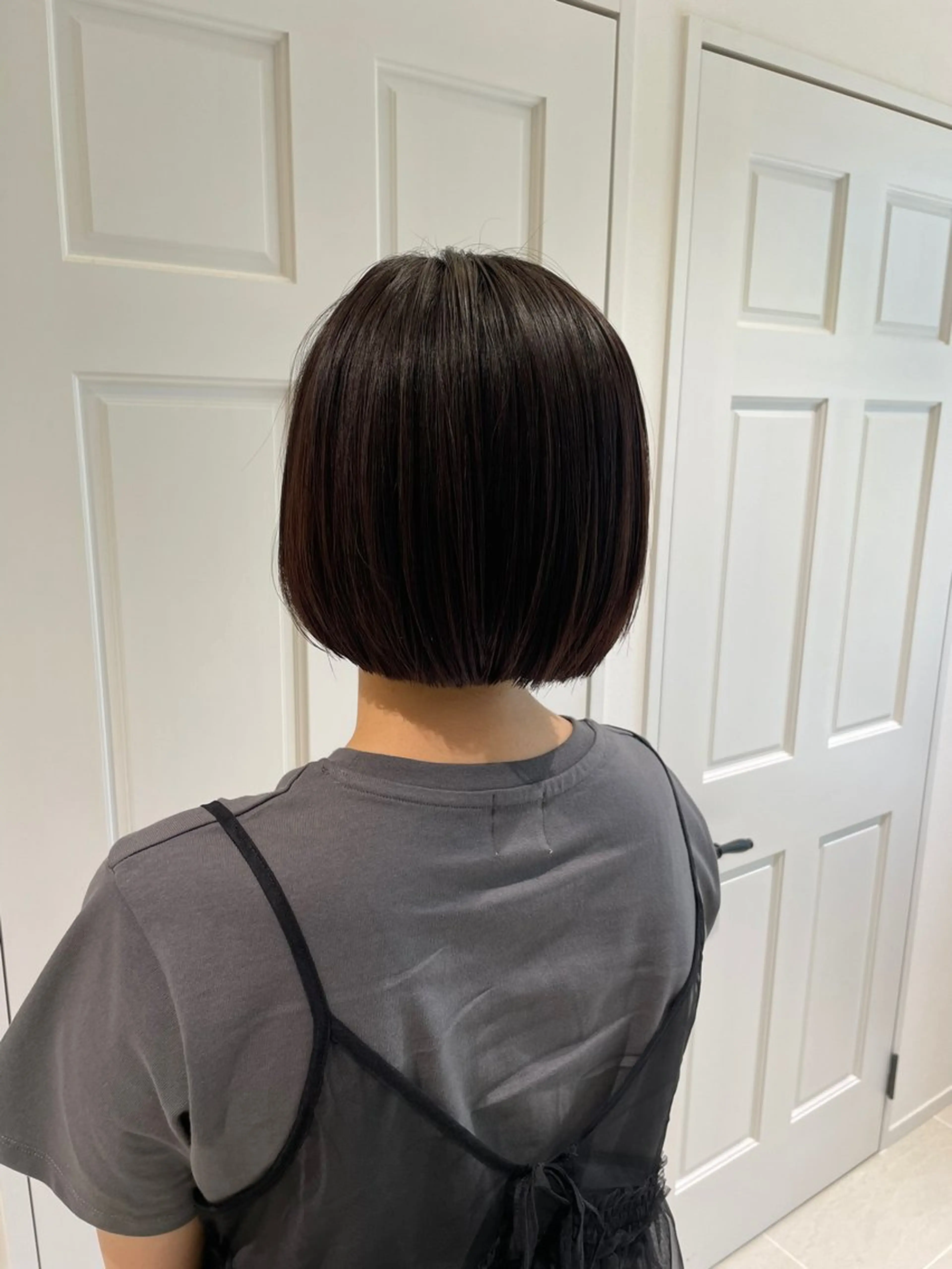 ショート カット ボブ／ブリーチカラー ／ゆづき🌟のヘアスタイル