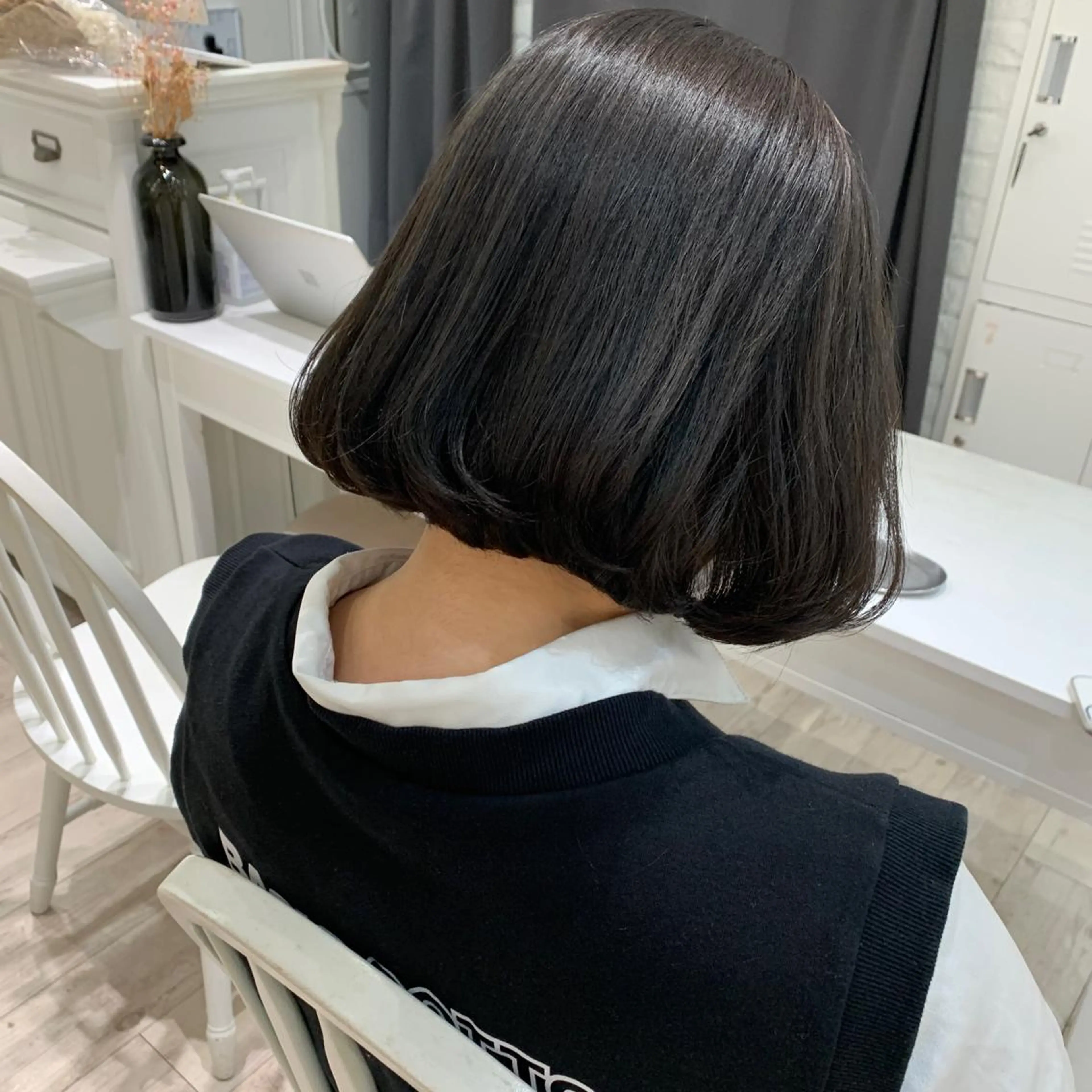 ミディアム カラー タンバルモリ カット ヘアカラー HARUKA韓国ヘア /Luana梅田のヘアスタイル