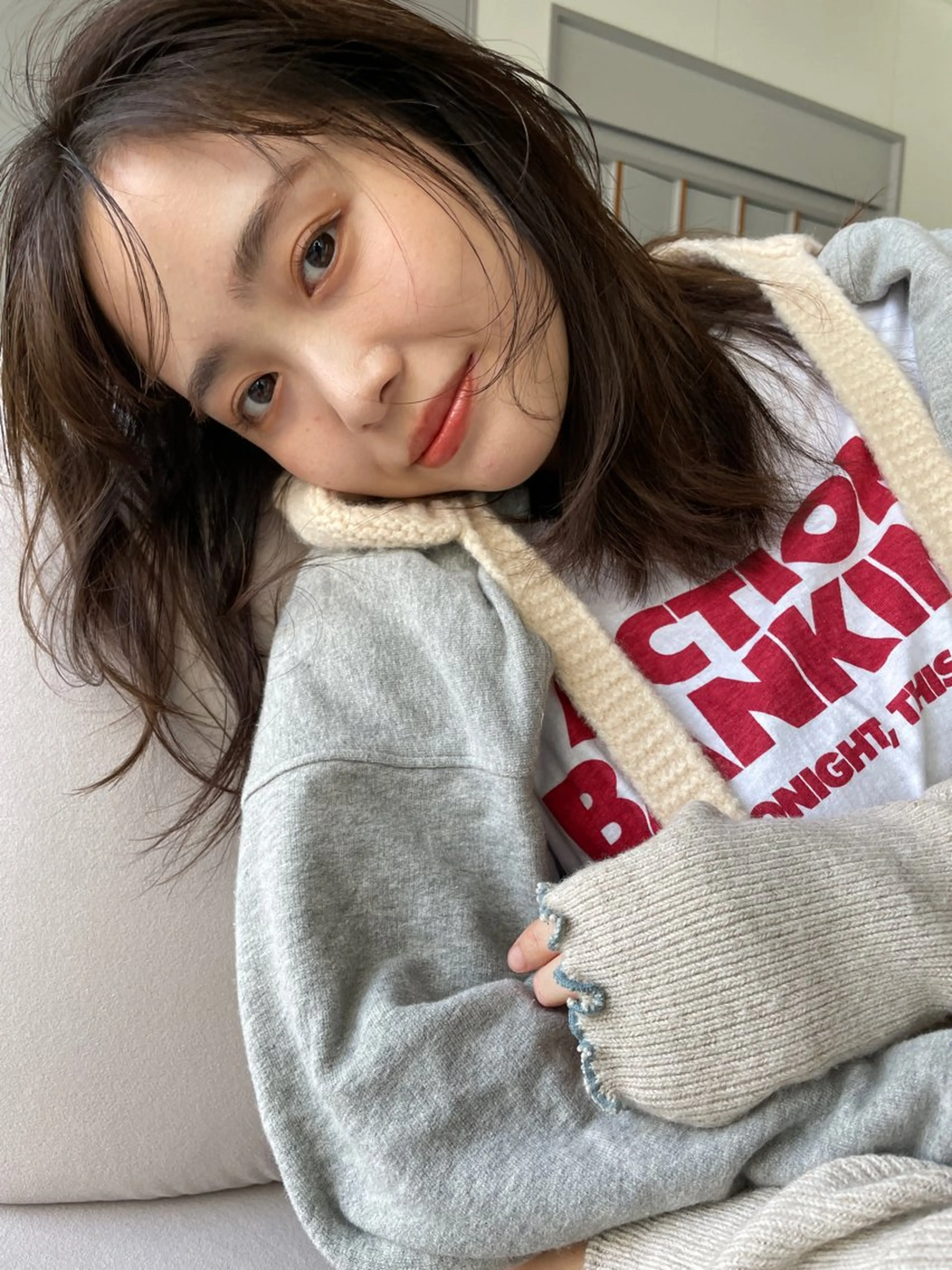 ミディアム カット 透明感🎀LOREN エリコ🌈のヘアスタイル