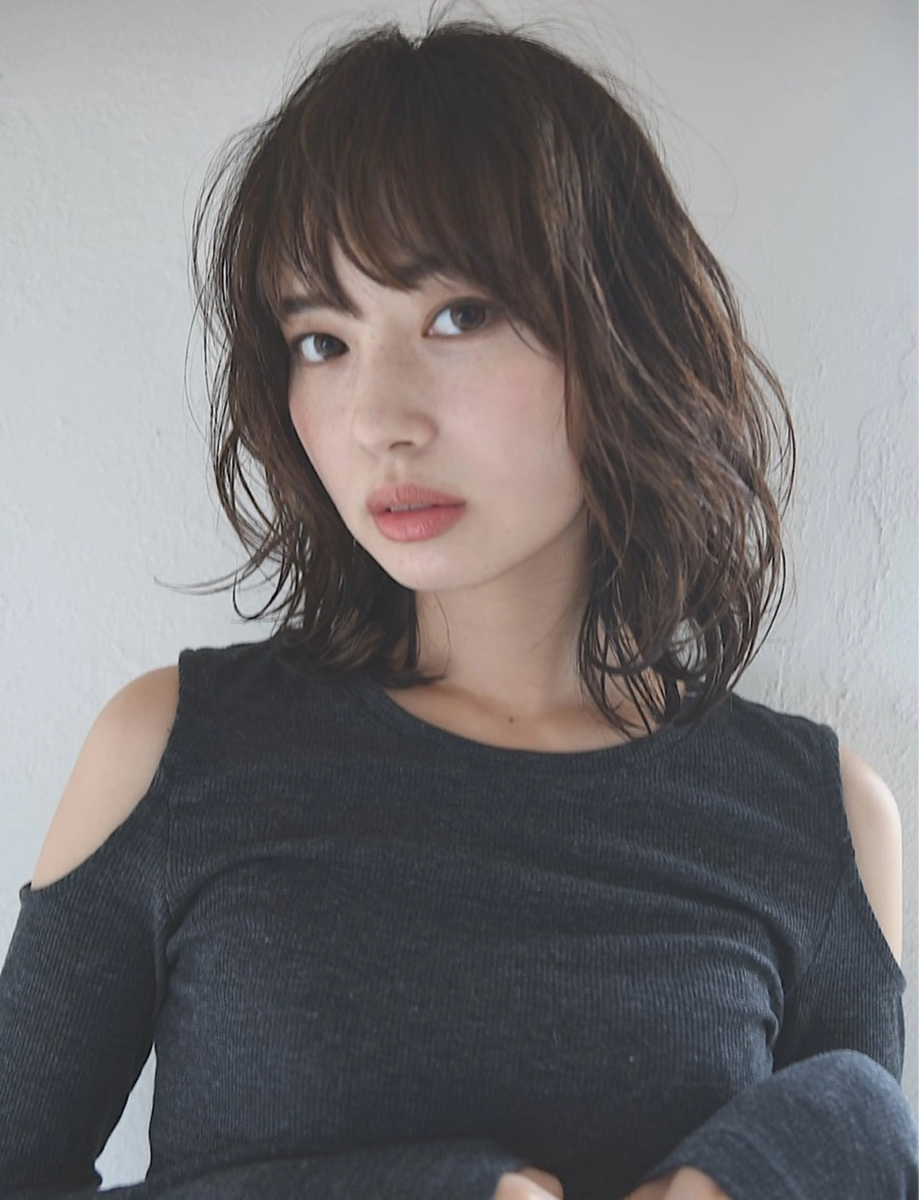 ミディアム カラー 透明感カラー ハイライトカラー インナーカラー ハイライト 髪質改善 カット ヘアカラー ヘアー.ネイル二刀流 misa🫧のヘアスタイル