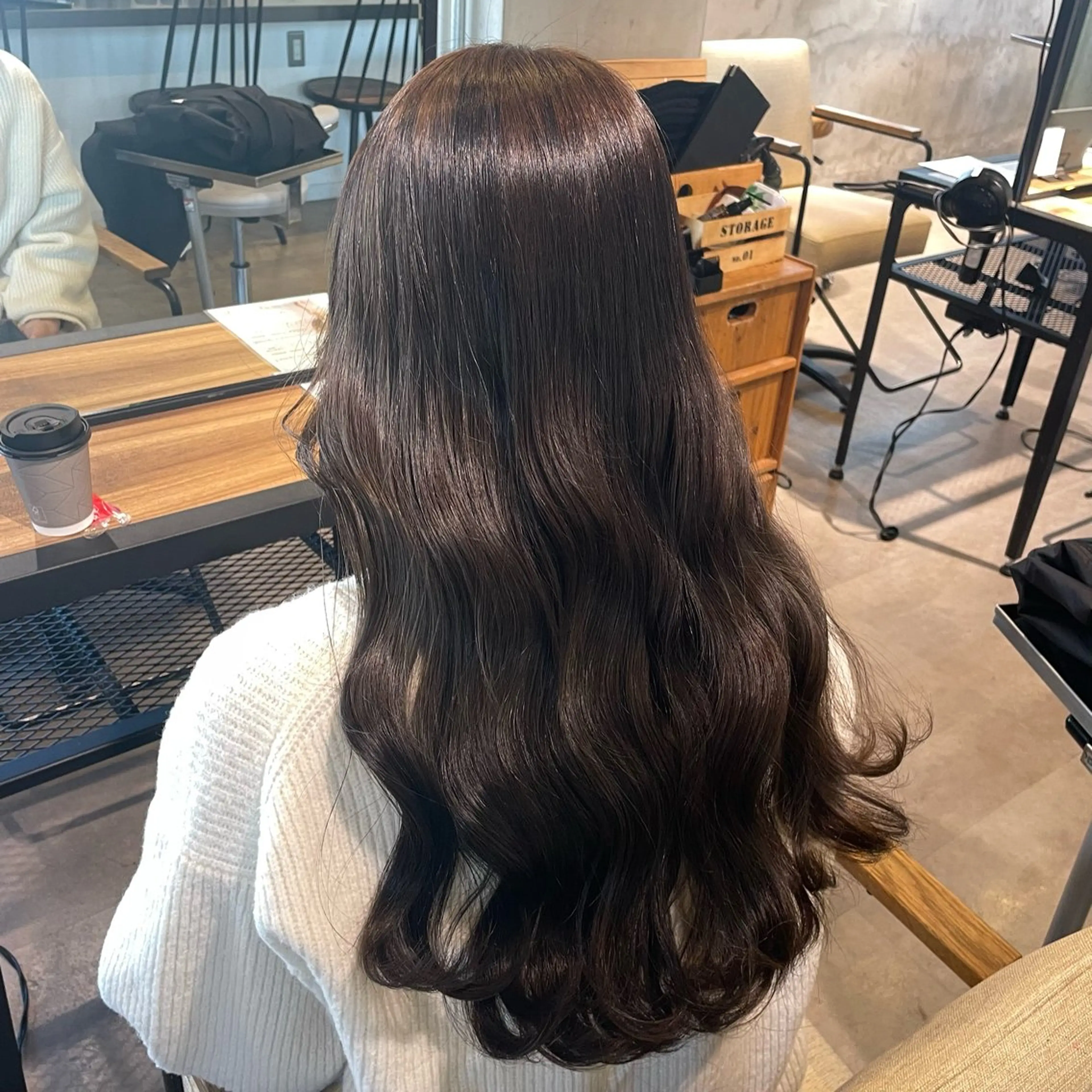 ロング カラー ヘアカラー トリートメント Koko . 【高円寺】のヘアスタイル