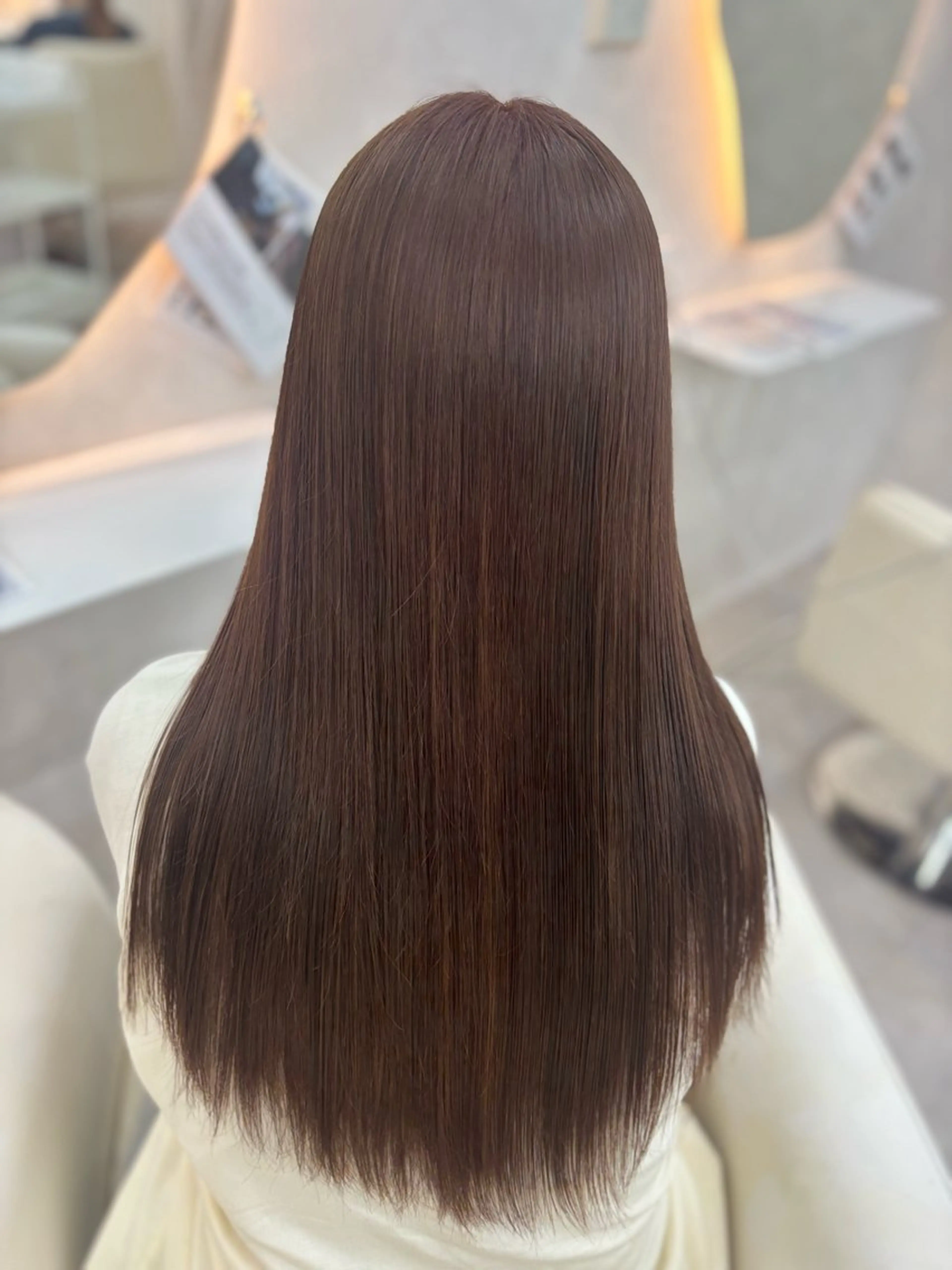 ロング カラー ブラウンカラー ピンクカラー ピンクブラウン ヘアカラー 🎀asumi/大宮 /モデル様募集中🎀のヘアスタイル