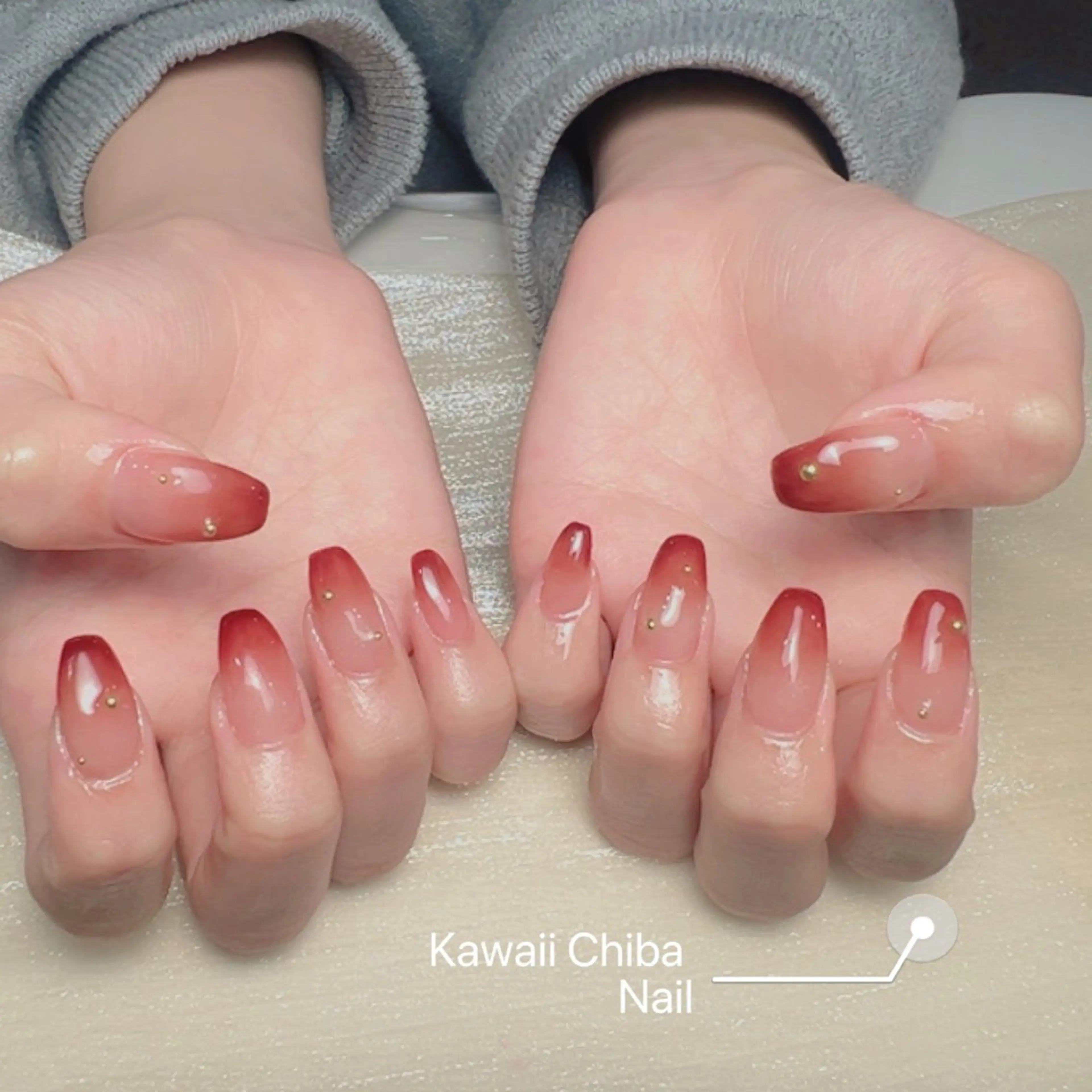 ネイル 韓国ネイル ワンホンネイル Kawaii _Nailのネイルデザイン