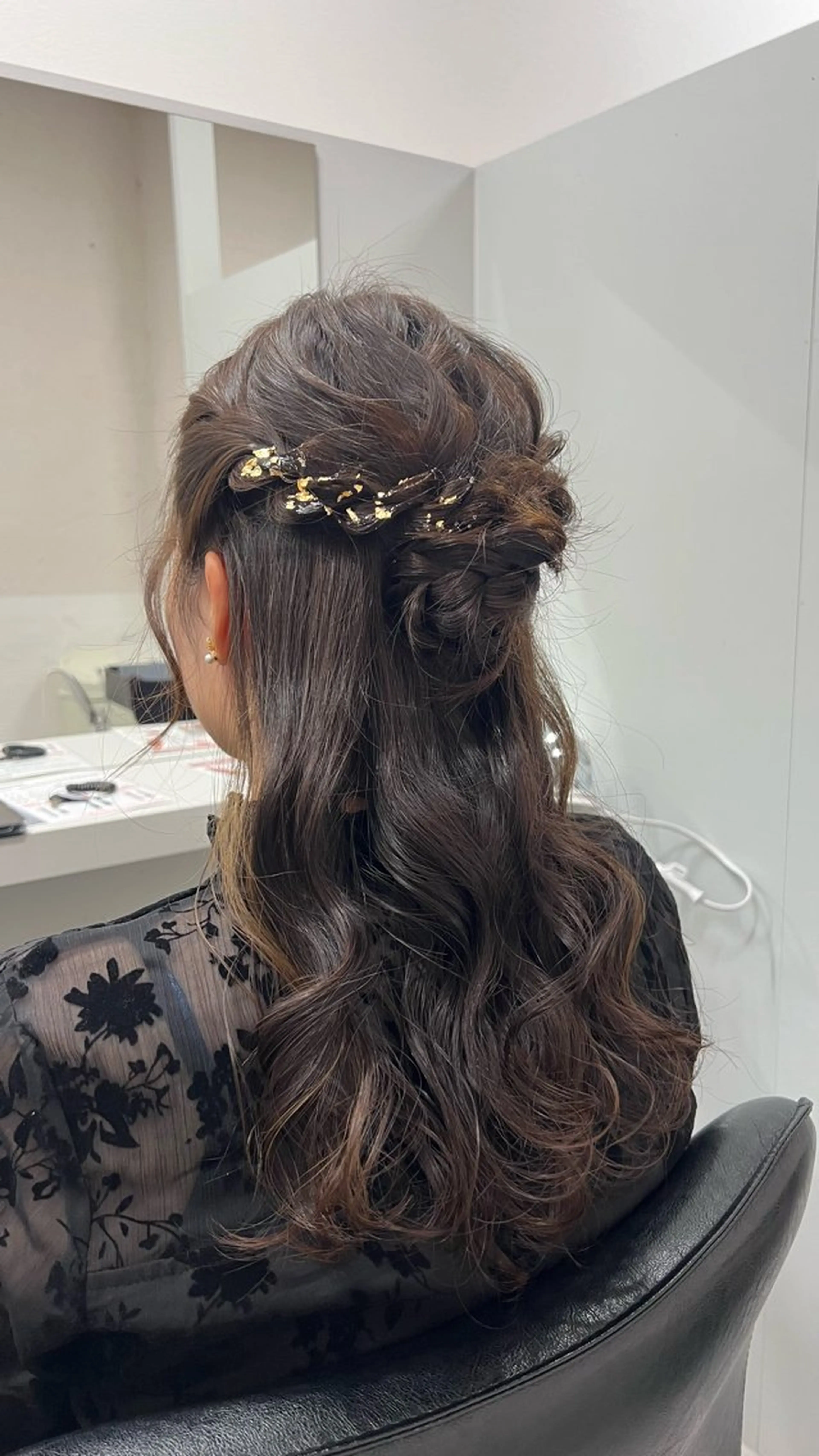 ロング ヘアアレンジ ヘアセット 🎀tokute ナオ🧸のヘアスタイル