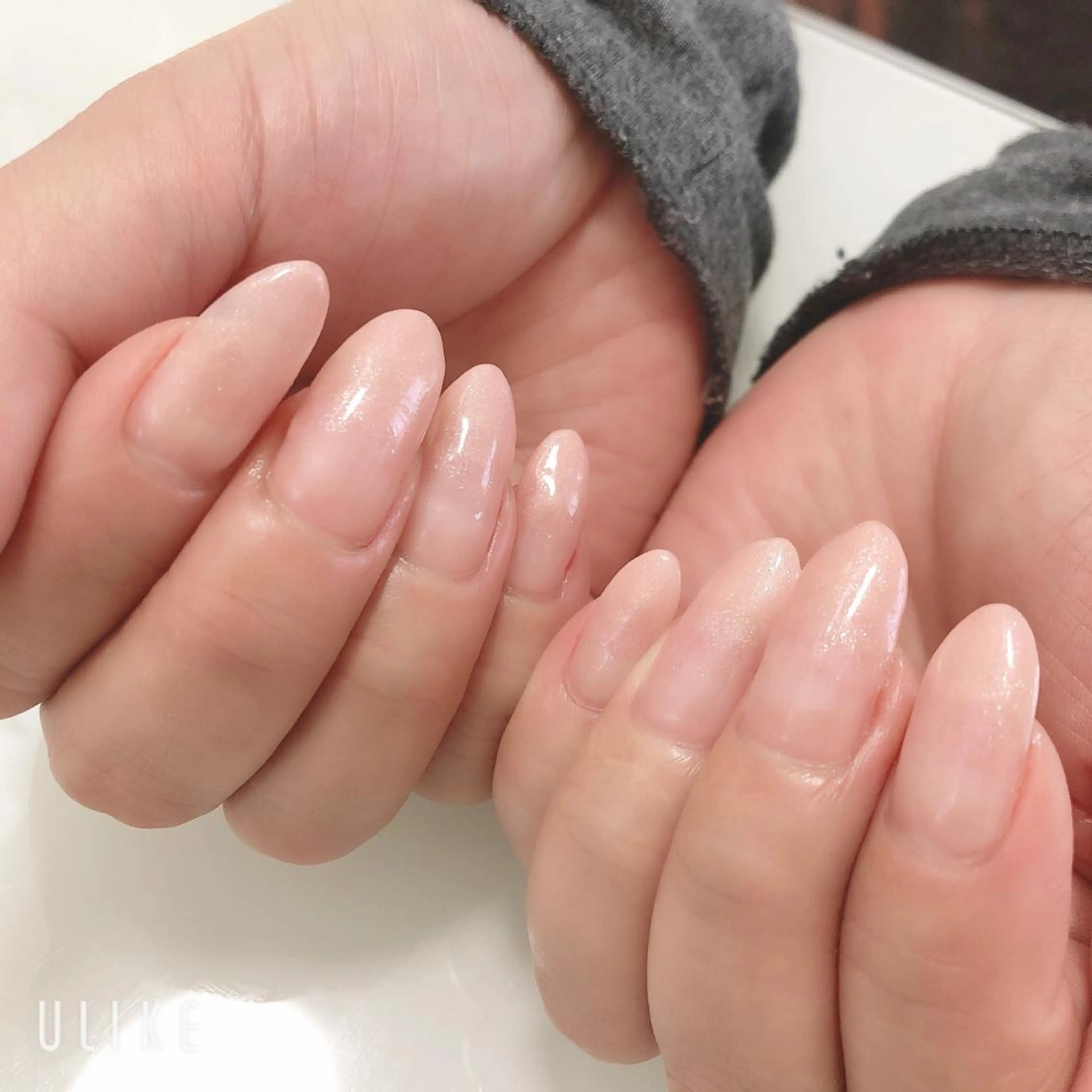 ネイル 桜ネイル ジェルネイル 韓国ネイル ミラーネイル 持ち込み Azulsou 廣川愛のネイルデザイン