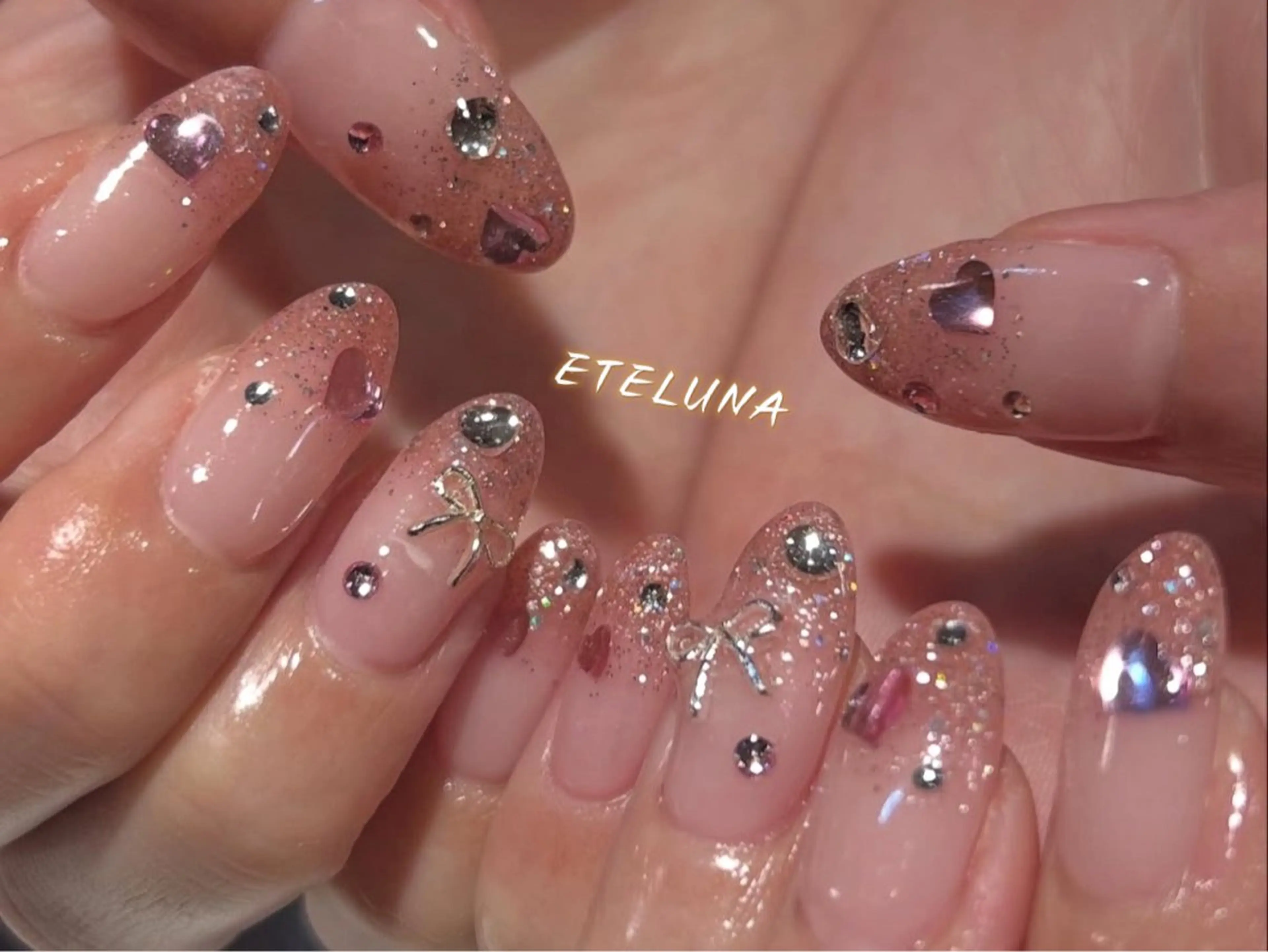 ネイル ETERNA Nail 銀座店【パラジェル/フィルイン/チップ長さだし/マグネット/ニュアンス】所属・ア カリのネイルデザイン