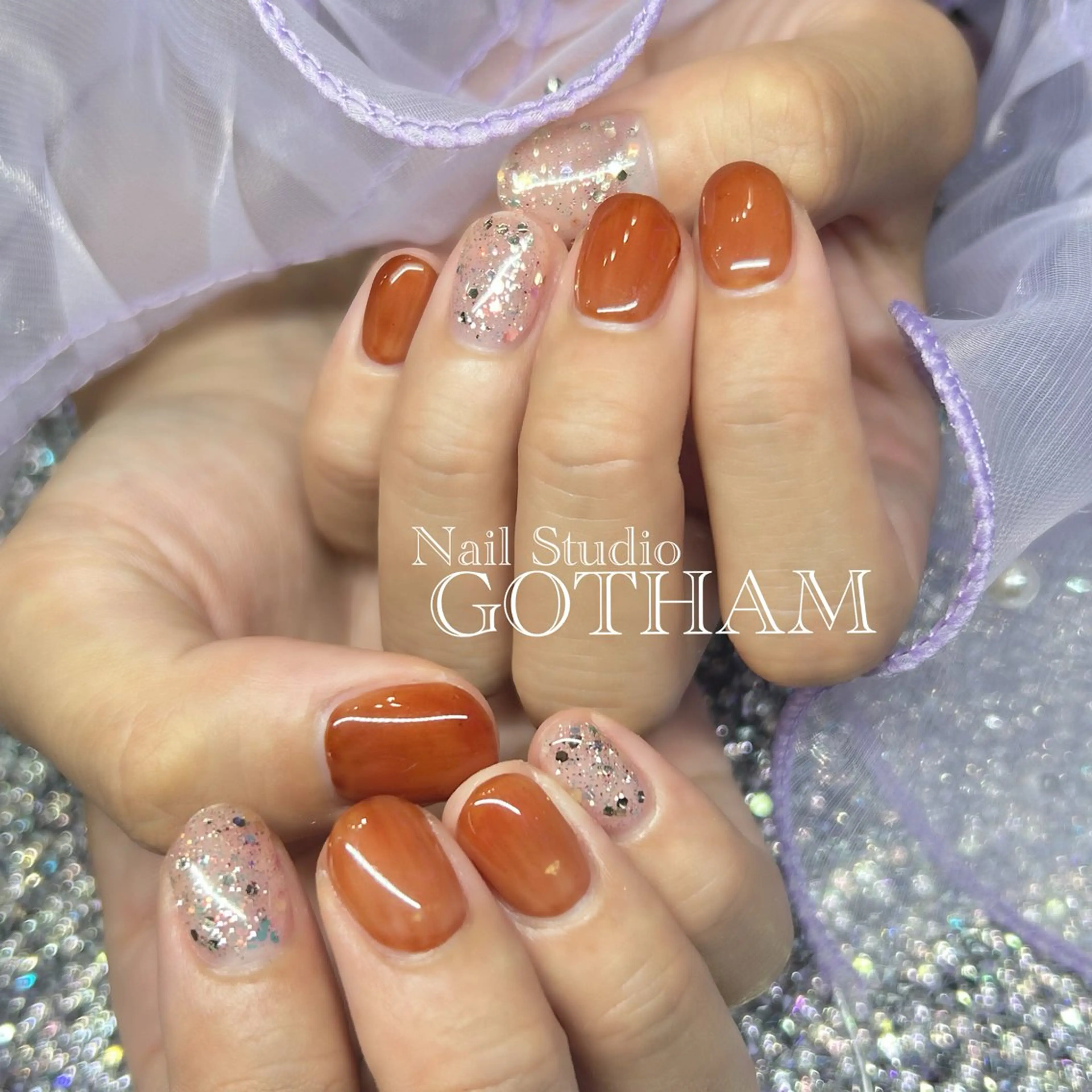 ネイル ハンドネイル Nail Studio GOTHAM所属・高円寺駅からすぐ🌈 ネイルGOTHAMのネイルデザイン