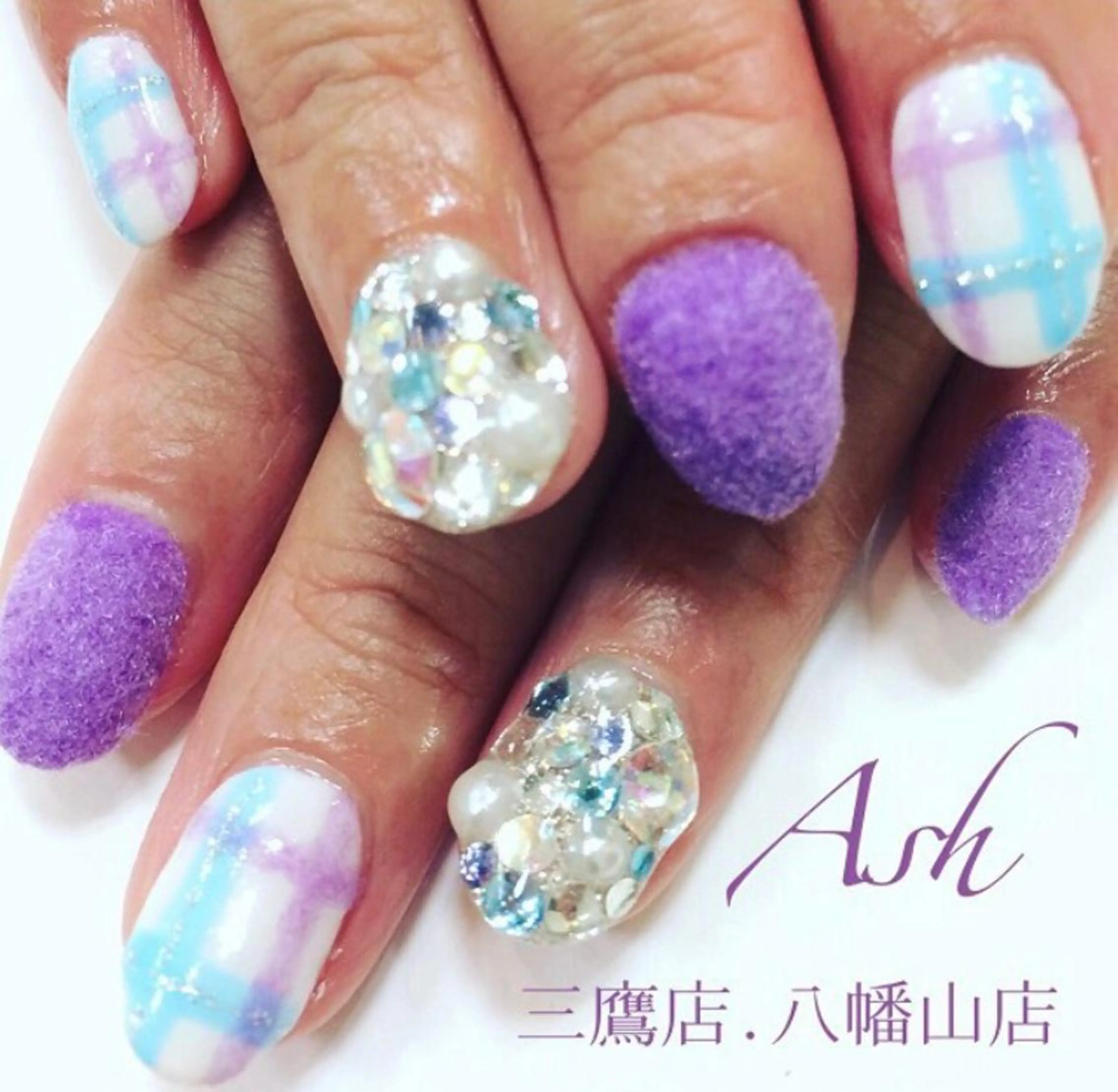 ネイル ワンカラーネイル 🩵NORIKO 上品ネイルが得意🩵のネイルデザイン