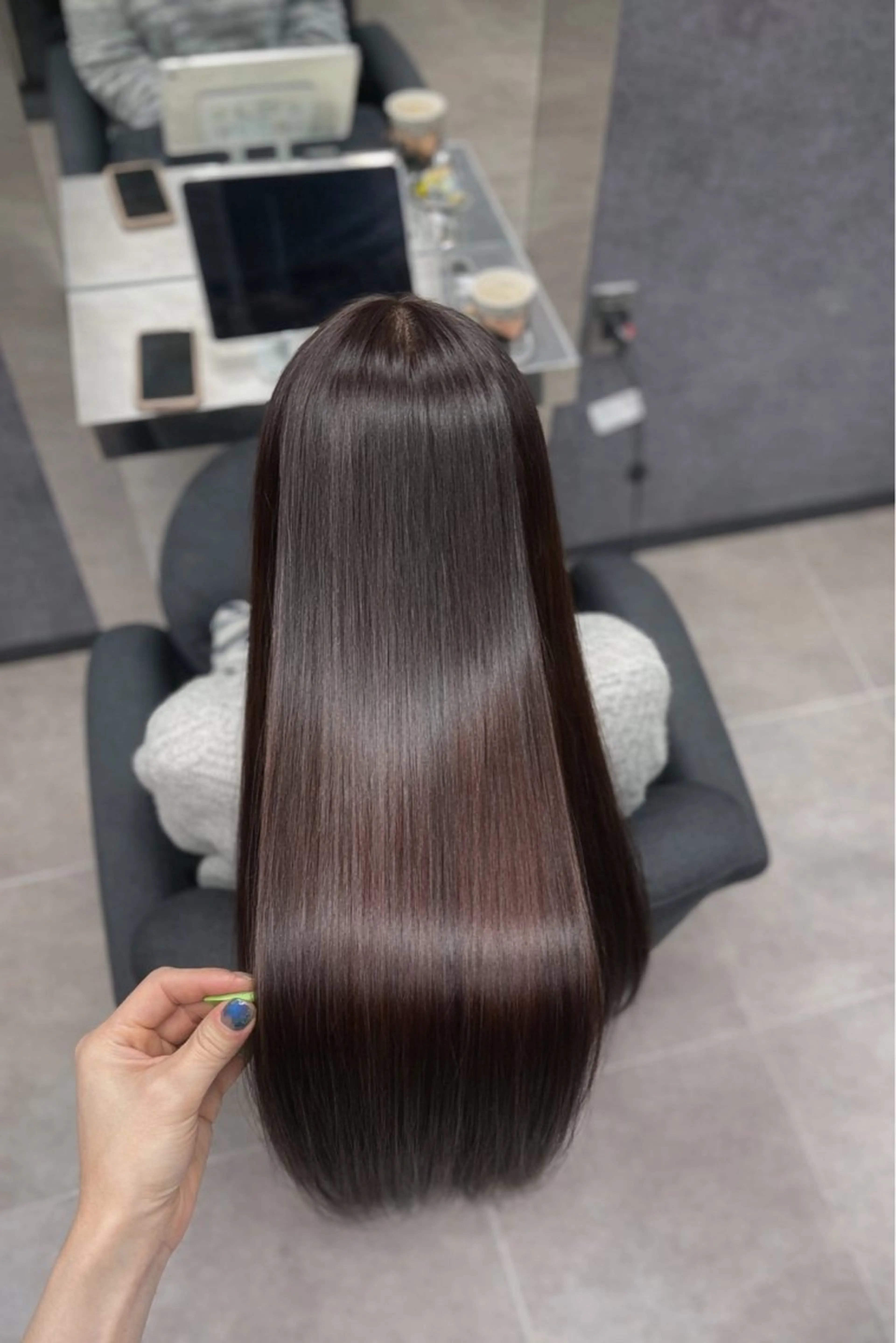 ロング カット ヘアカラー トリートメント CYNTHIADUE 店長｜ IRISUのヘアスタイル