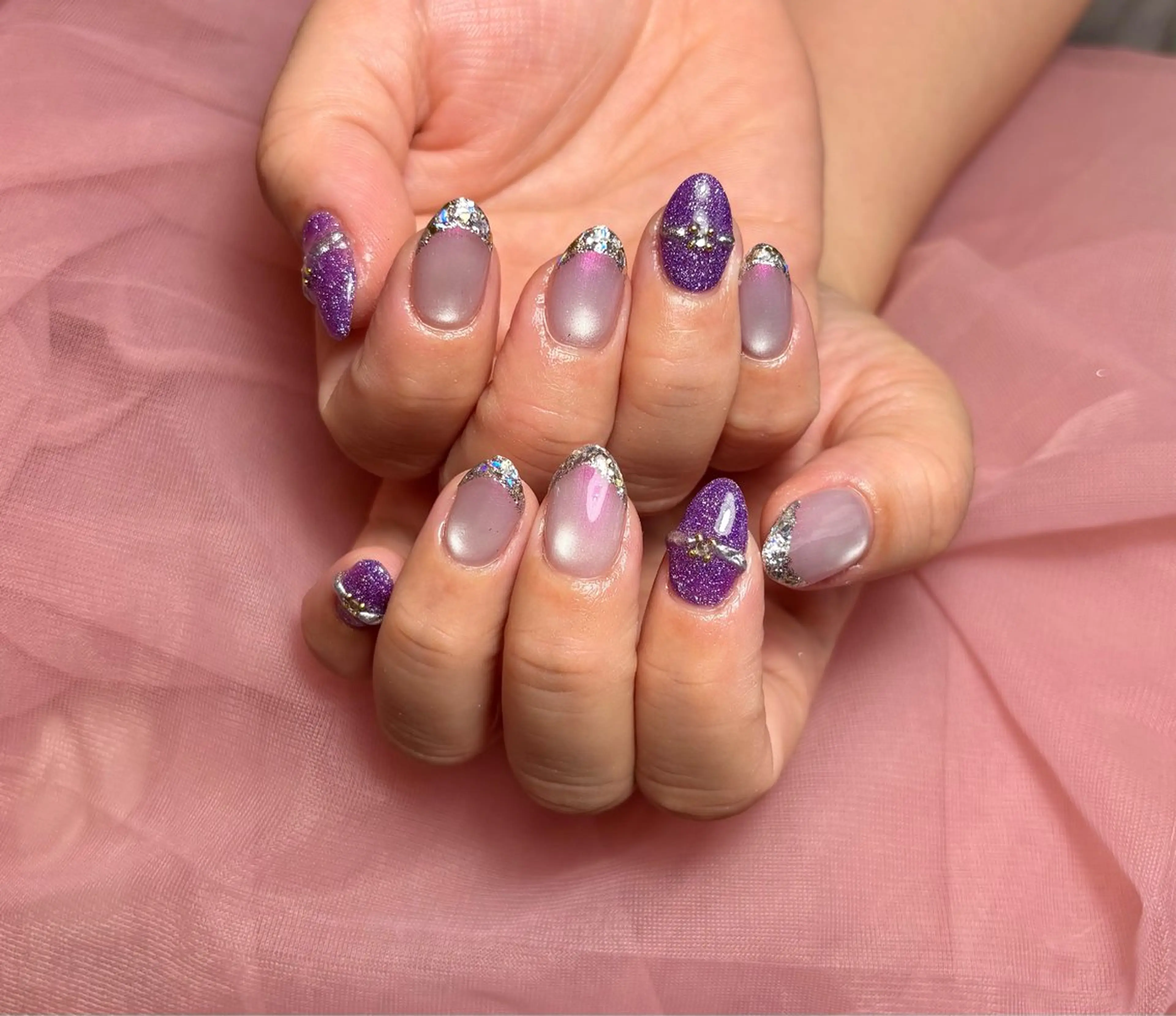 ネイル ハンドネイル 𝐁𝐞𝐥𝐥 𝐦𝐞のネイルデザイン