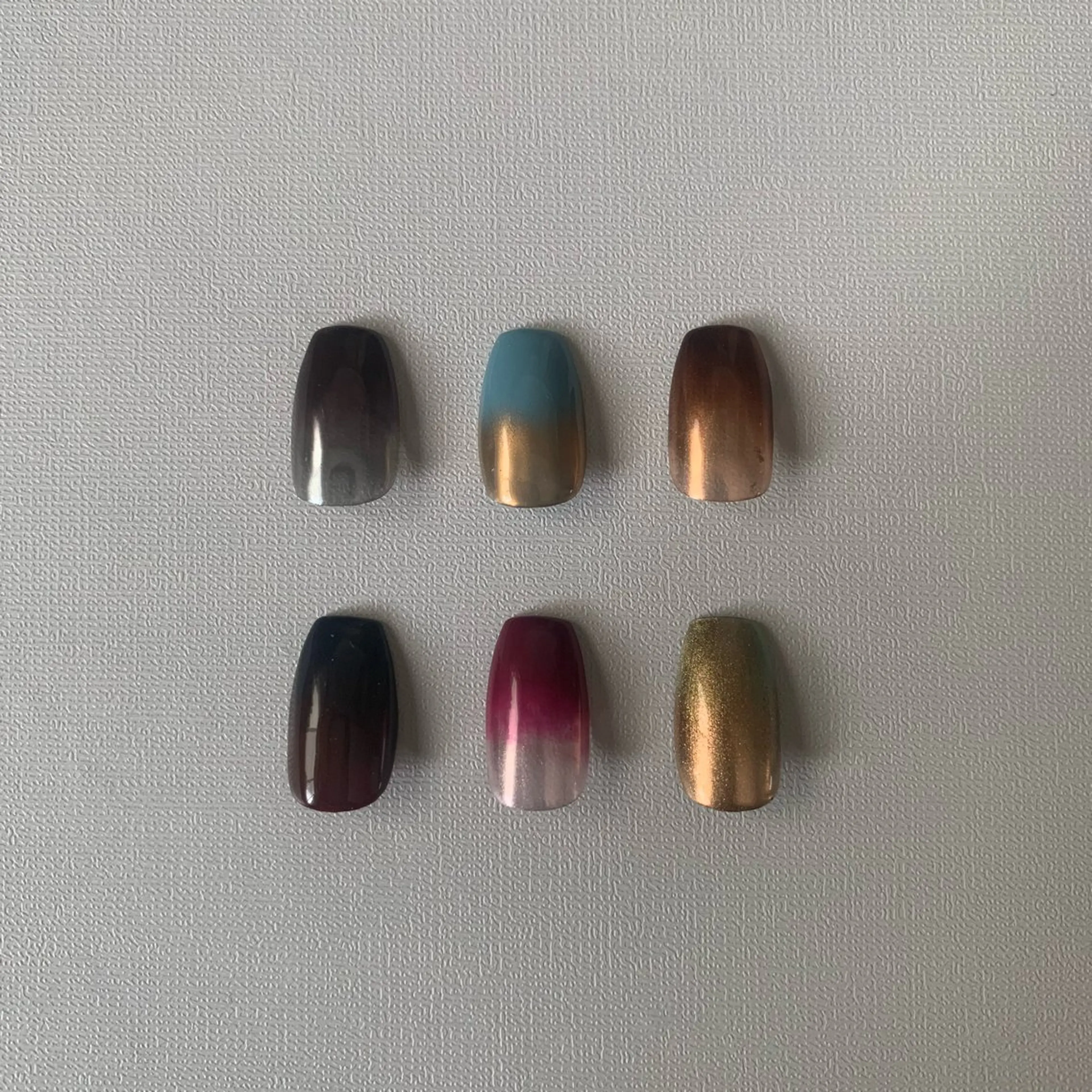 ネイル ミラーネイル ハンドネイル Black sheep.所属・Fujimori .のネイルデザイン