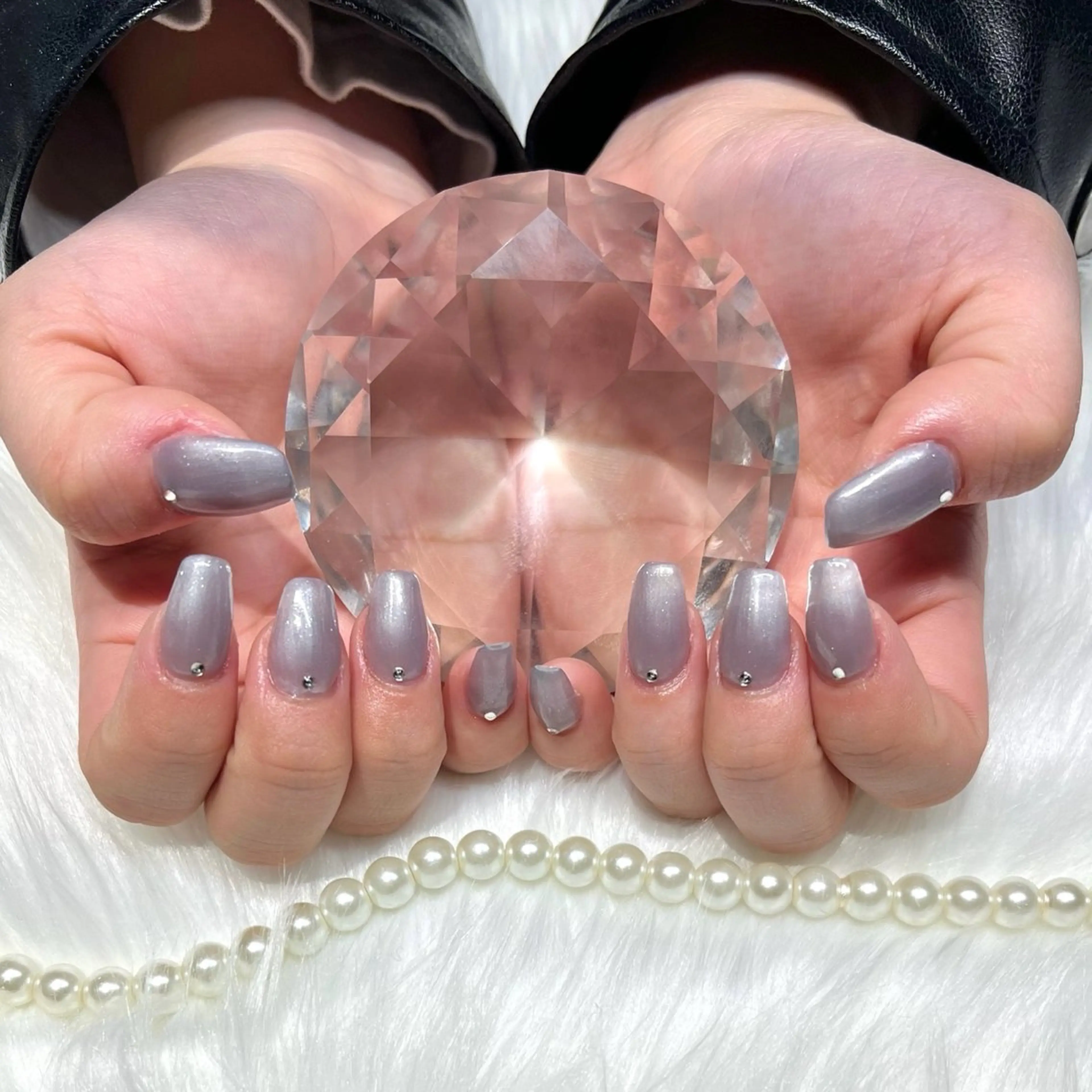 ネイル ワンカラーネイル シンプルネイル 春ネイル ハンドネイル Kobayashi Komugiのネイルデザイン