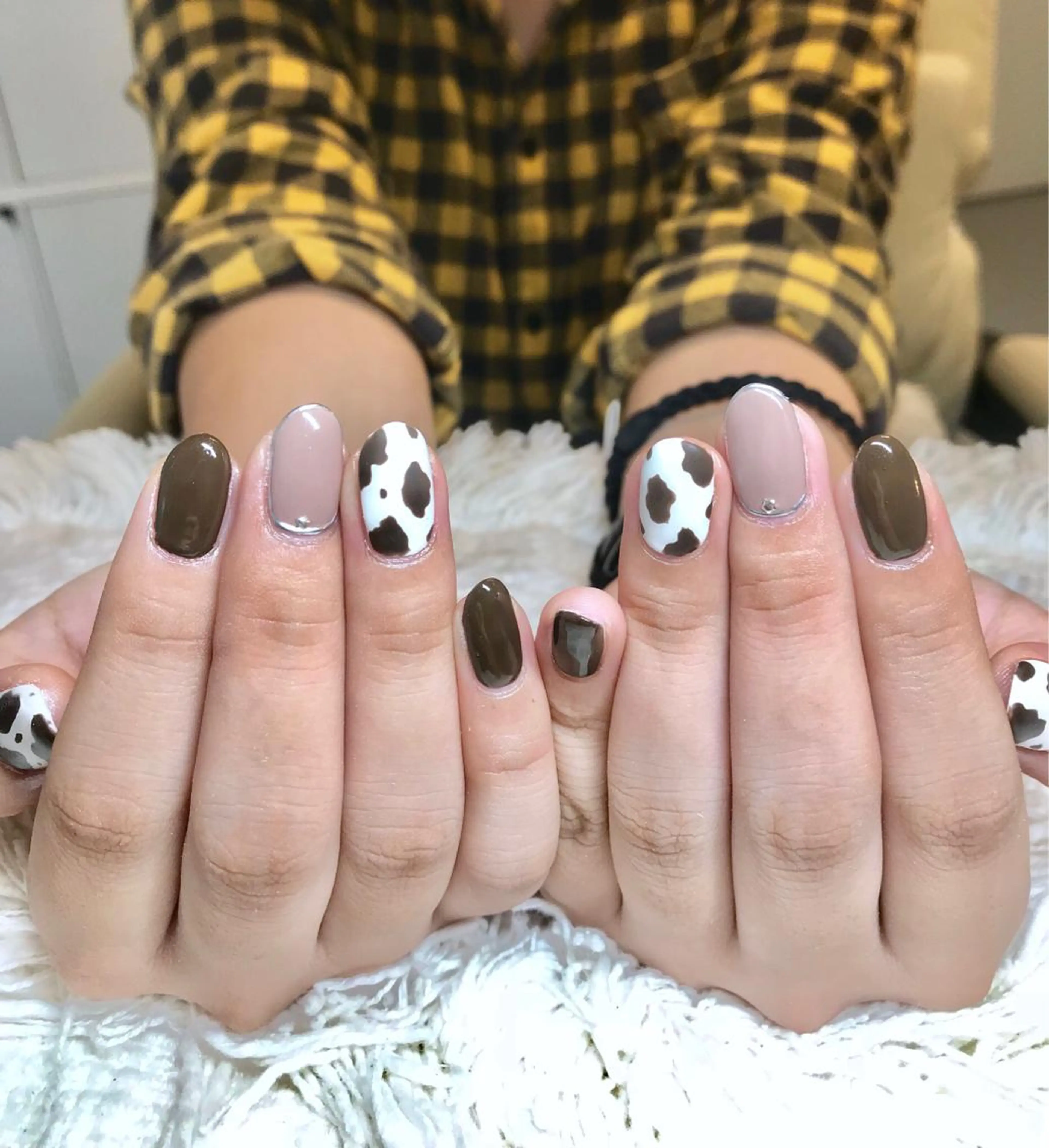 ショート カラー ネイル マットネイル ハンドネイル ハンドケア nail&eye Aoのマツエク・マツパデザイン