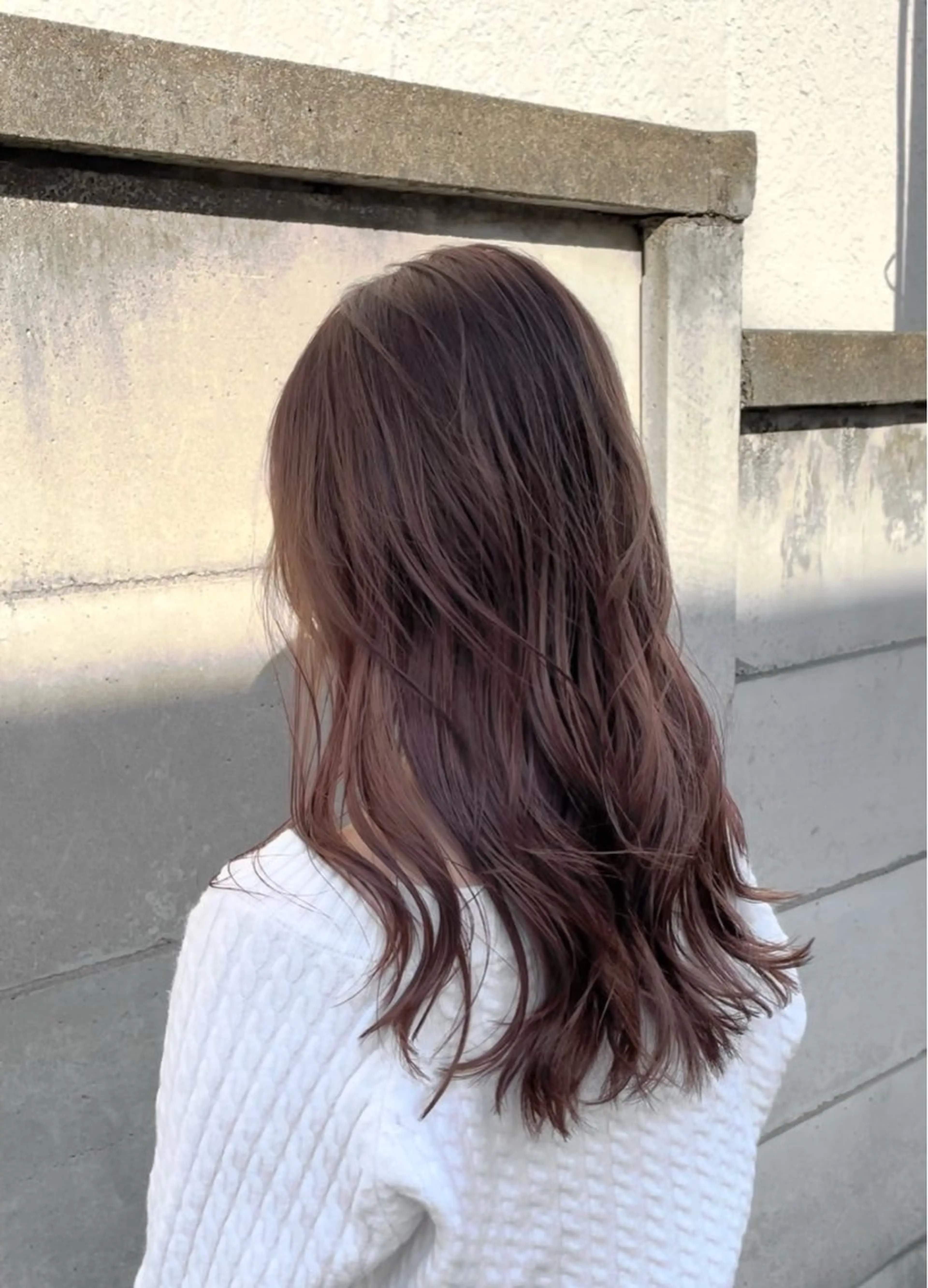 セミロング カラー 北村 志織のヘアスタイル