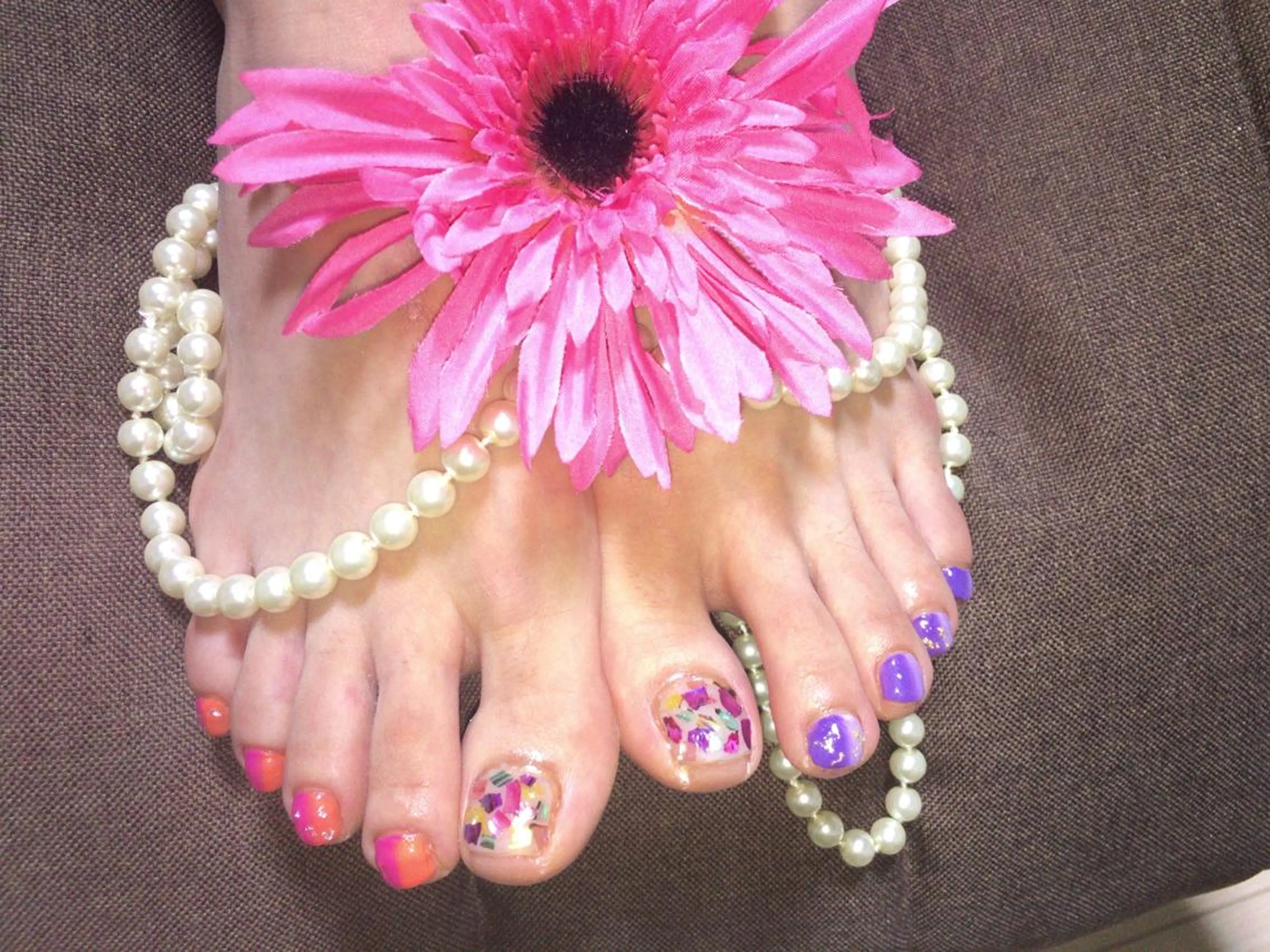 ネイル グラデーション フットネイル ネイルサロン HARRYS所属・ネイル･脱毛サロン HARRYSのエステ・リラクイメージ