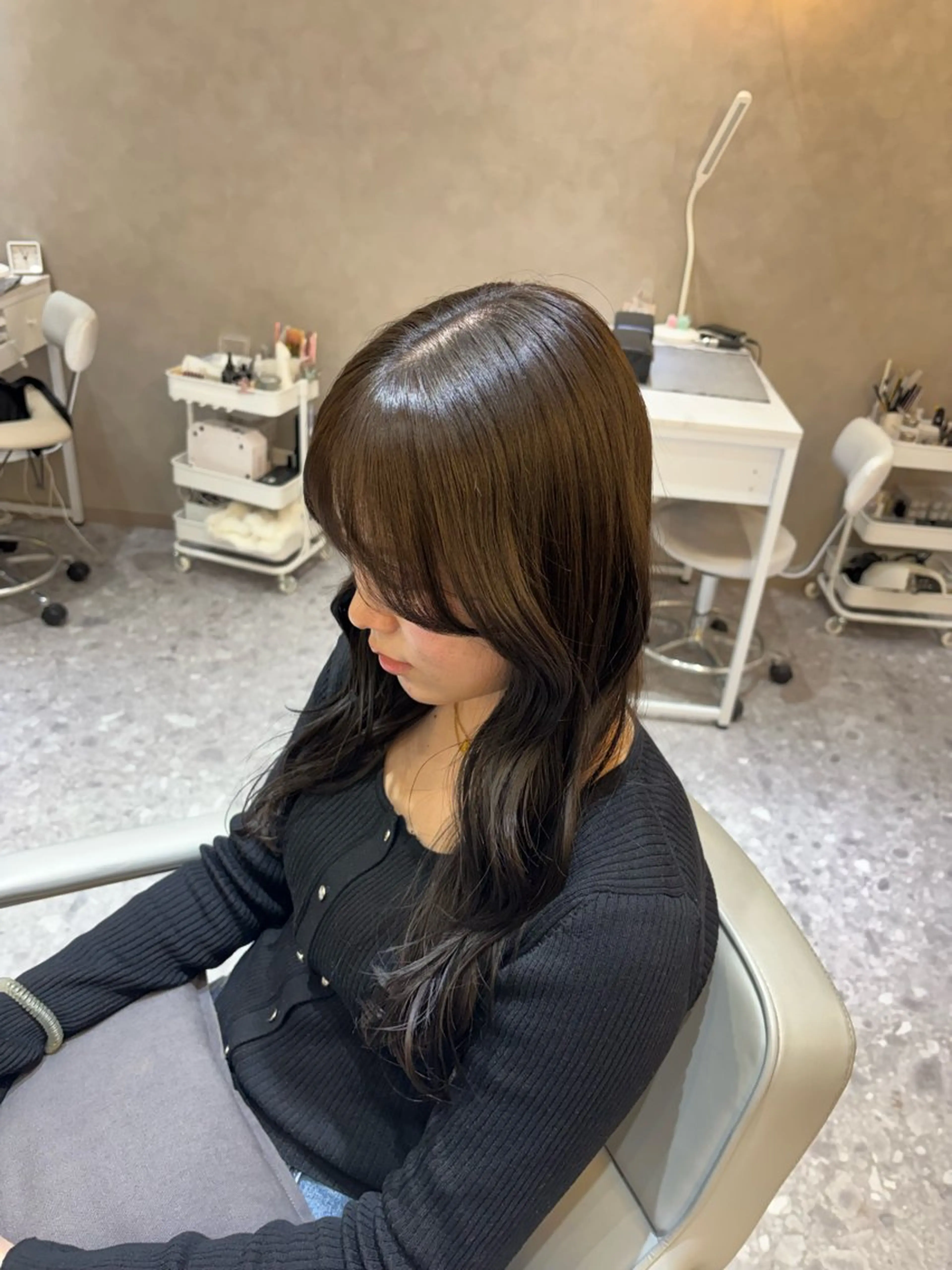 カラー カット ヘアカラー zina karin୨୧˙˳⋆のヘアスタイル