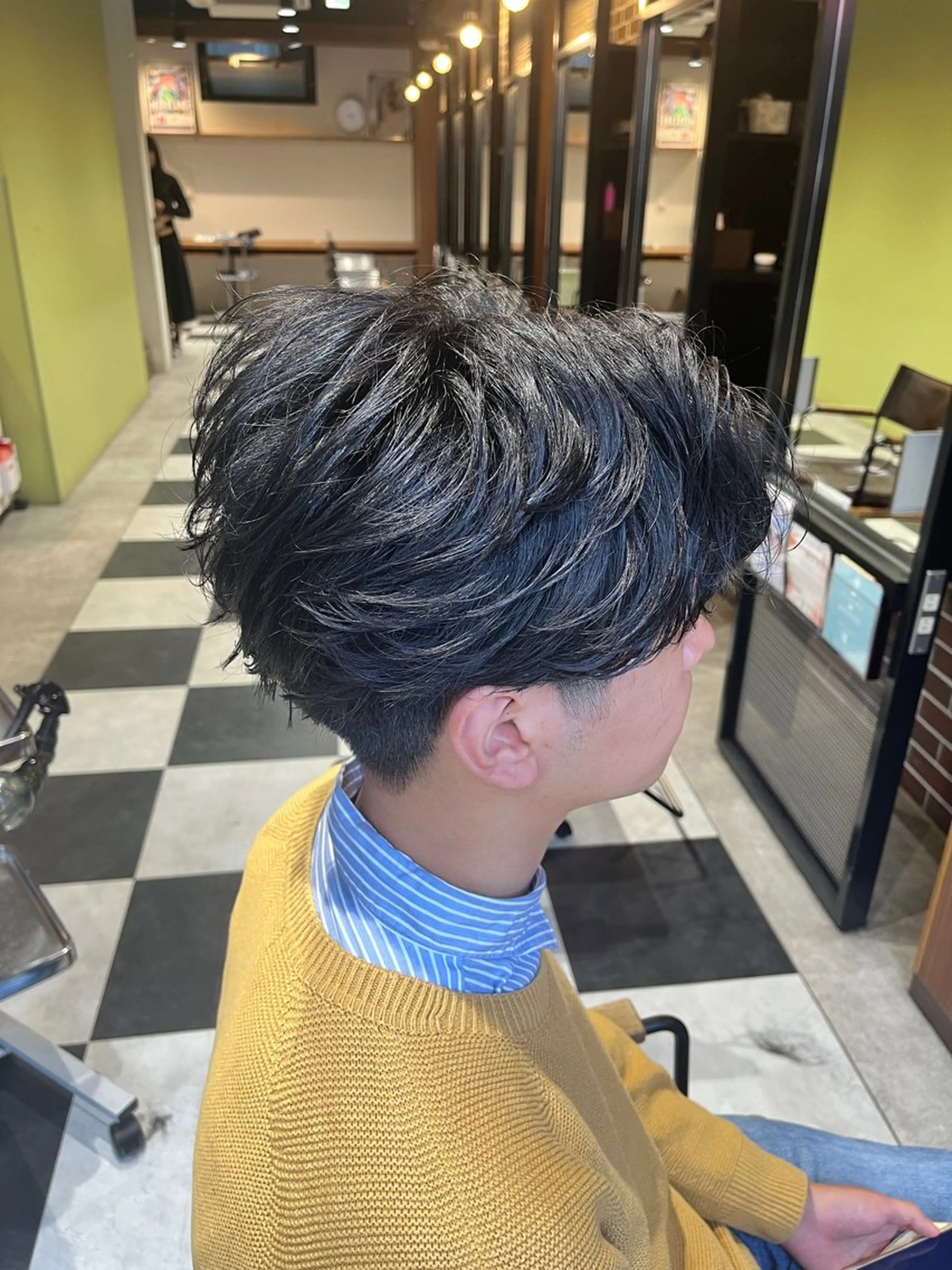 ショート パーマ メンズ カット パーマ 🎧メンズパーマ特化 /RUI🎧のヘアスタイル