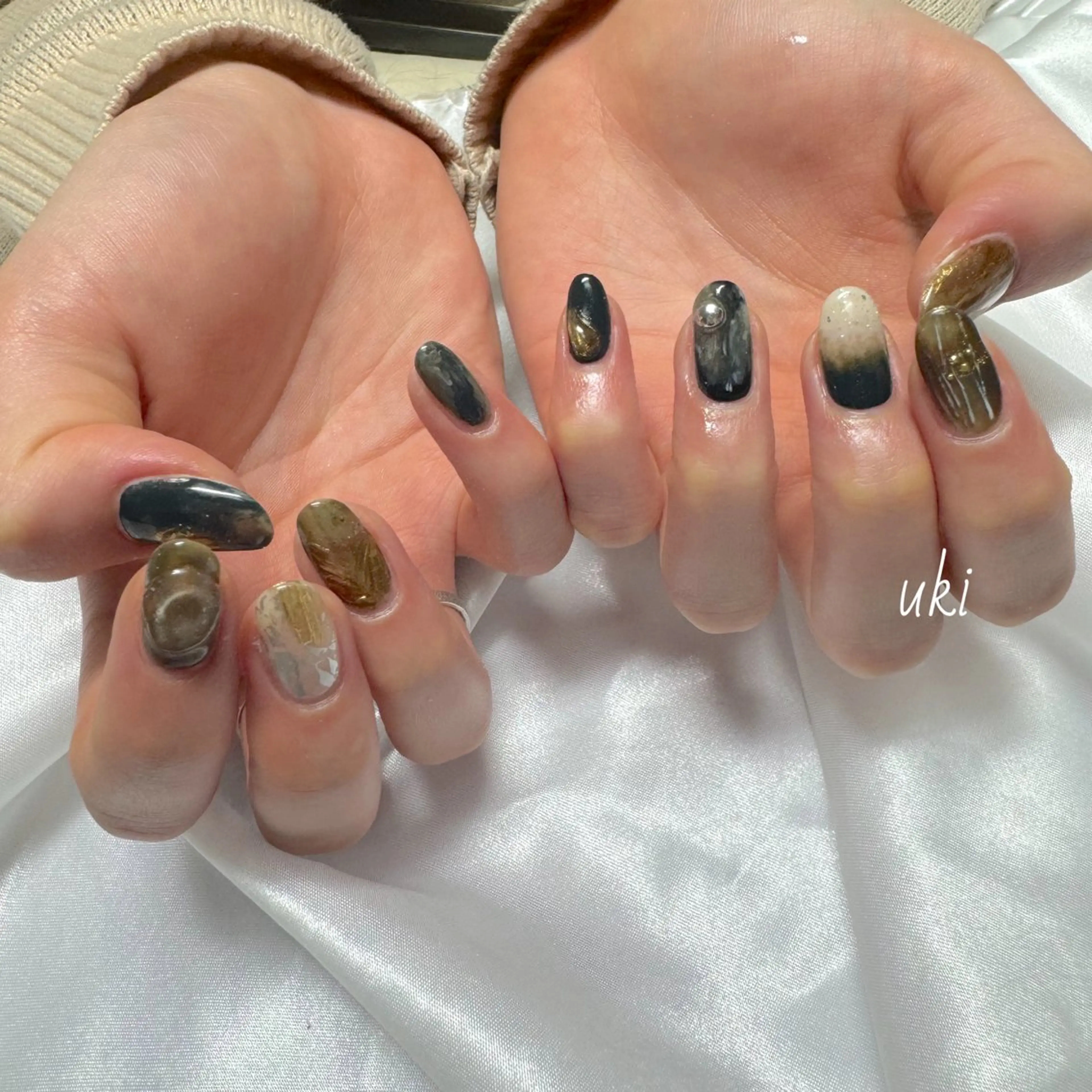 ネイル ハンドネイル Ameri nail /UKIのネイルデザイン