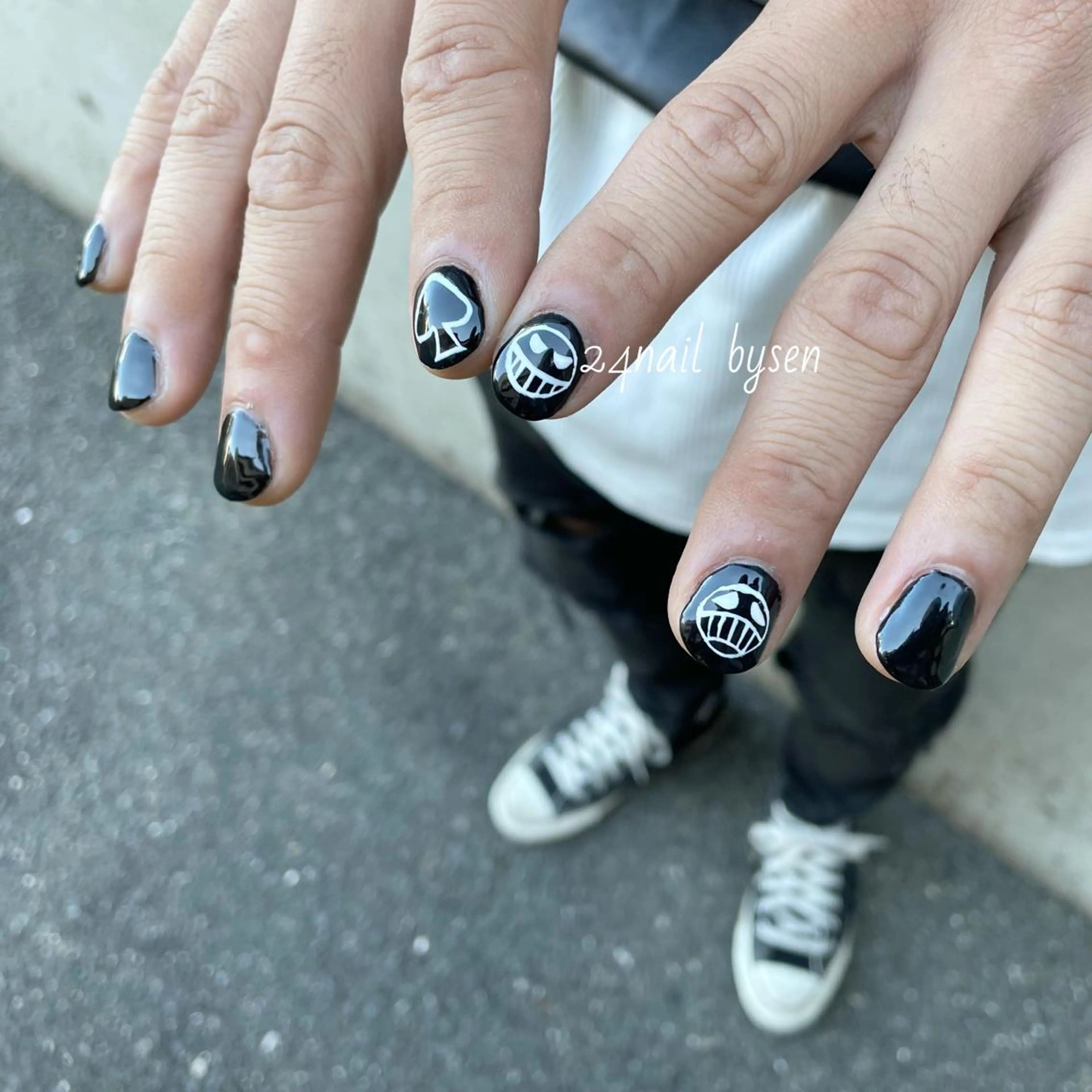 ネイル アートネイル ジェルネイル メンズネイル ワンカラーネイル Atelier by 24nail/Ayaのネイルデザイン