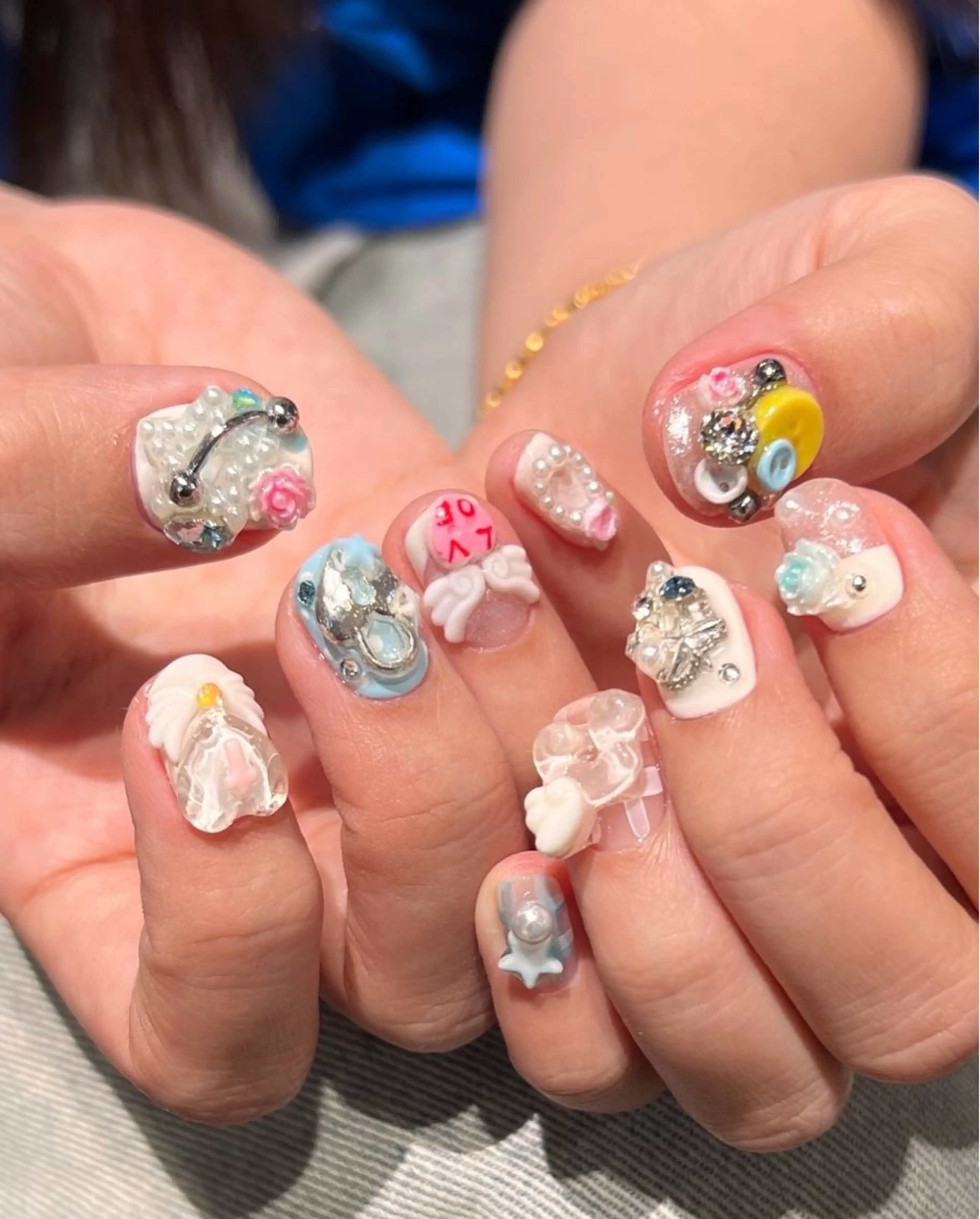 ネイル ハンドネイル SYU SYU所属・WO MIAOのネイルデザイン