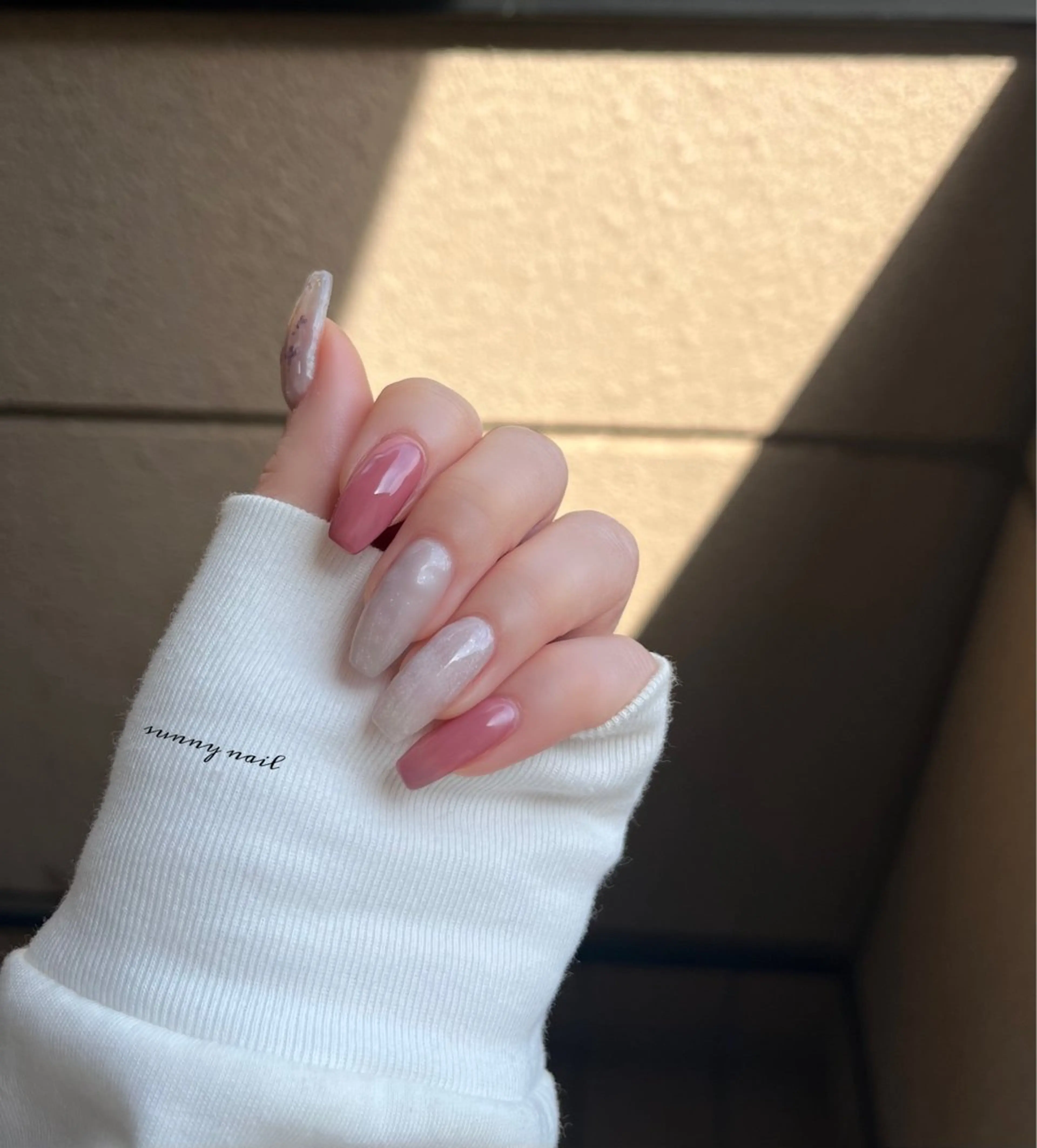 ネイル ジェルネイル マグネットネイル パラジェル sunny nailのネイルデザイン