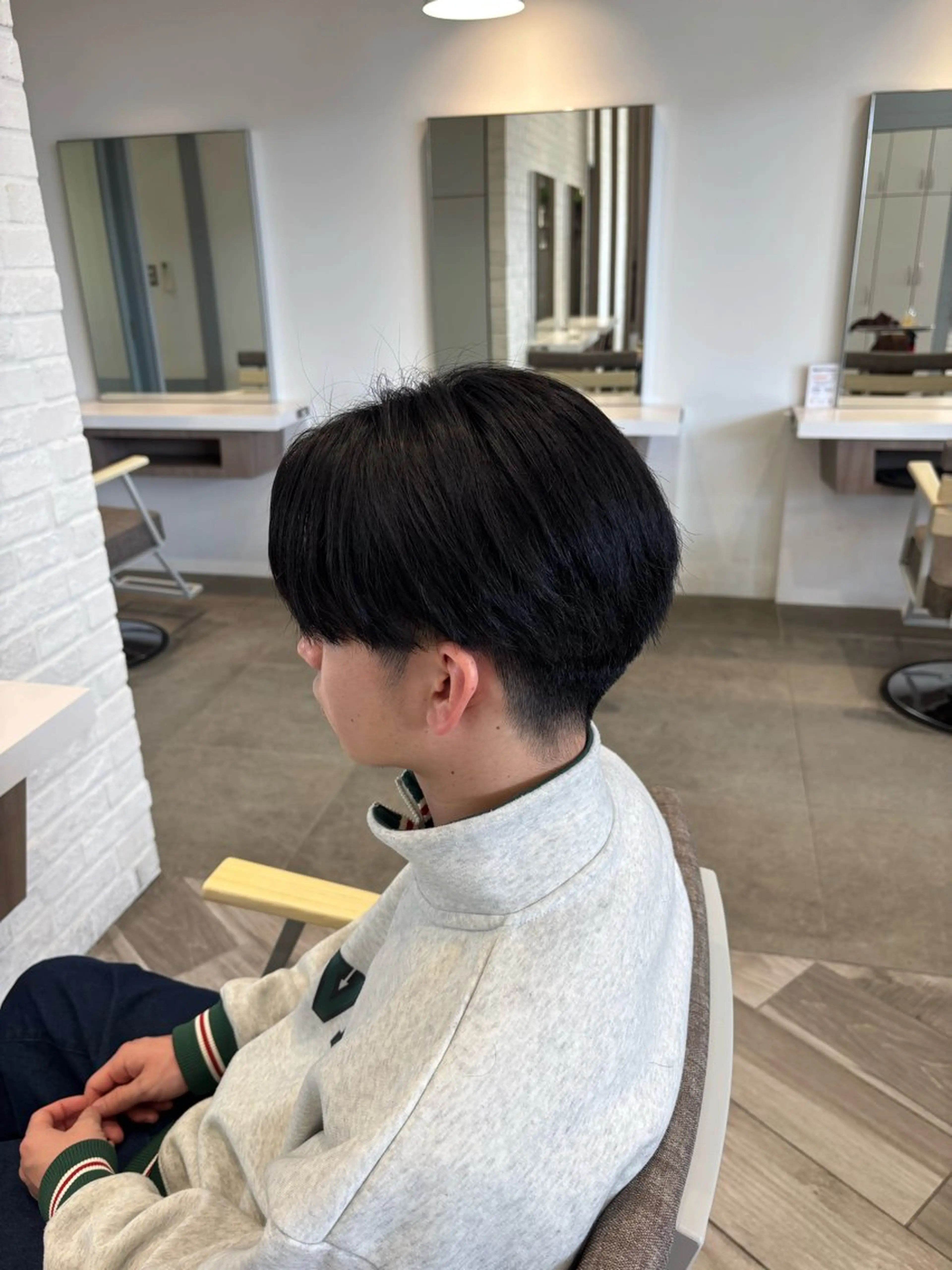 ショート メンズ ヘアカラー RYO🤎 熊谷/籠原/深谷のヘアスタイル