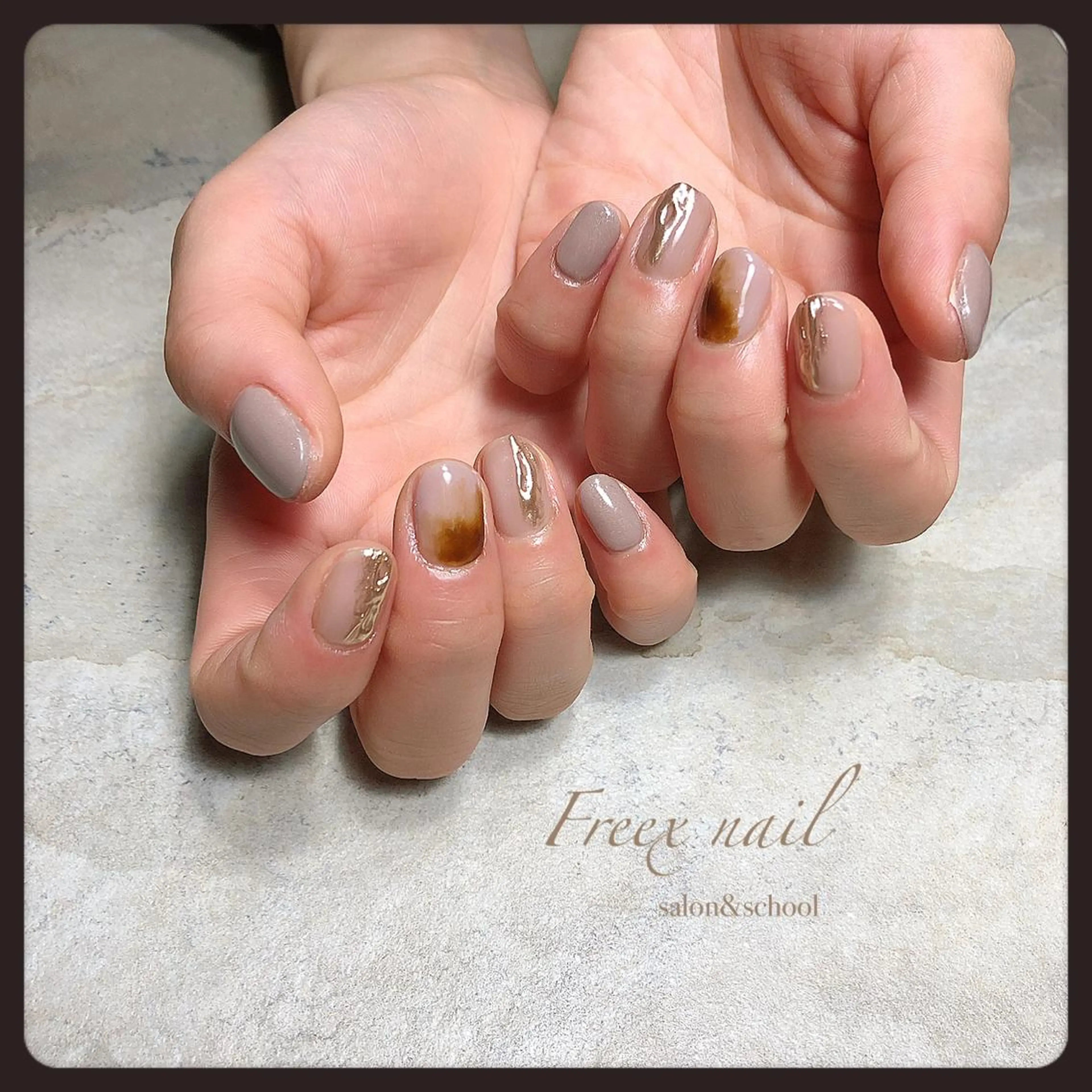 ネイル Freex nail所属・freex nail /ニュアンス/個性派のネイルデザイン