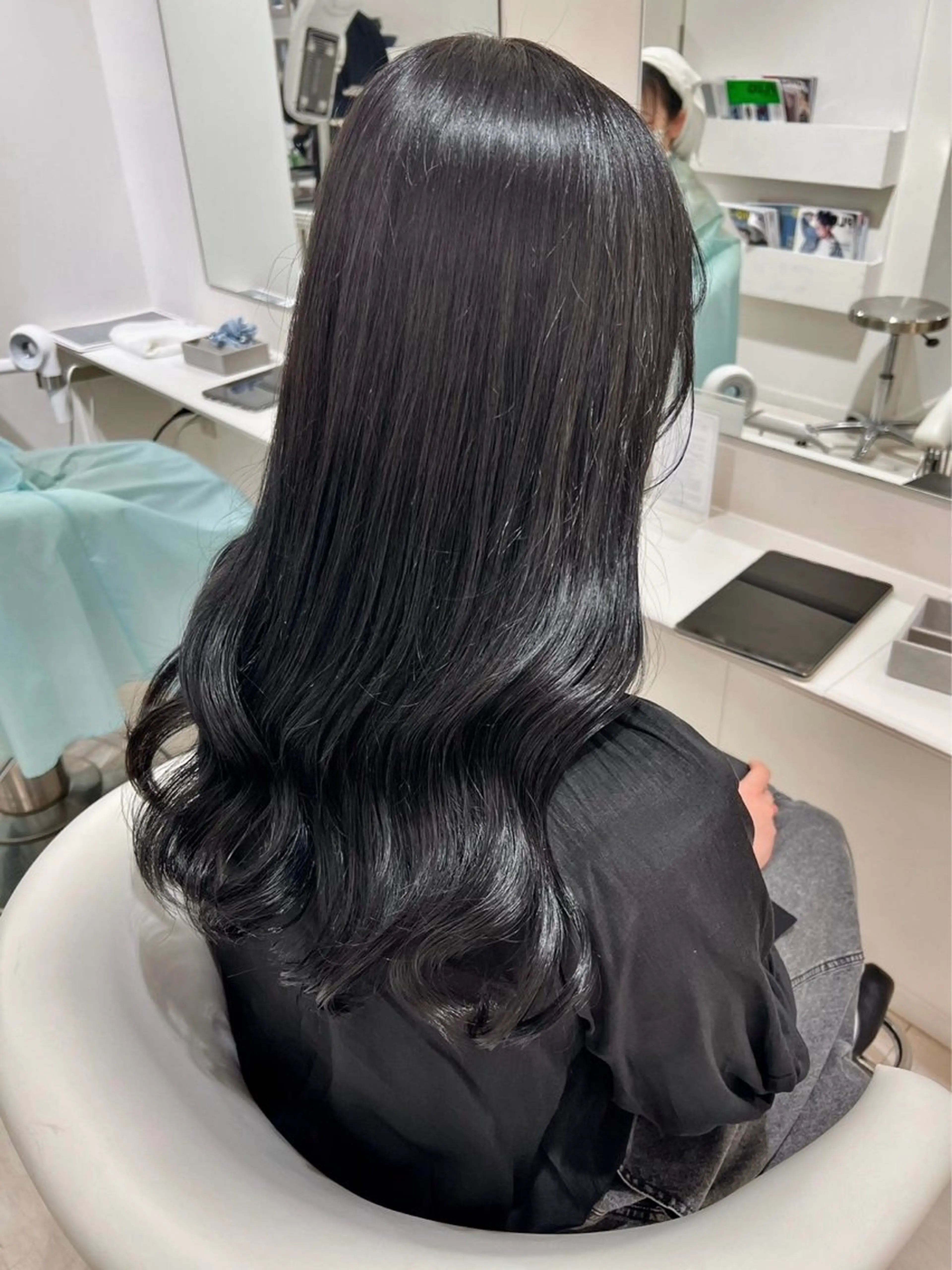 ロング カラー ParveMix🍀 藤原愛未のヘアスタイル