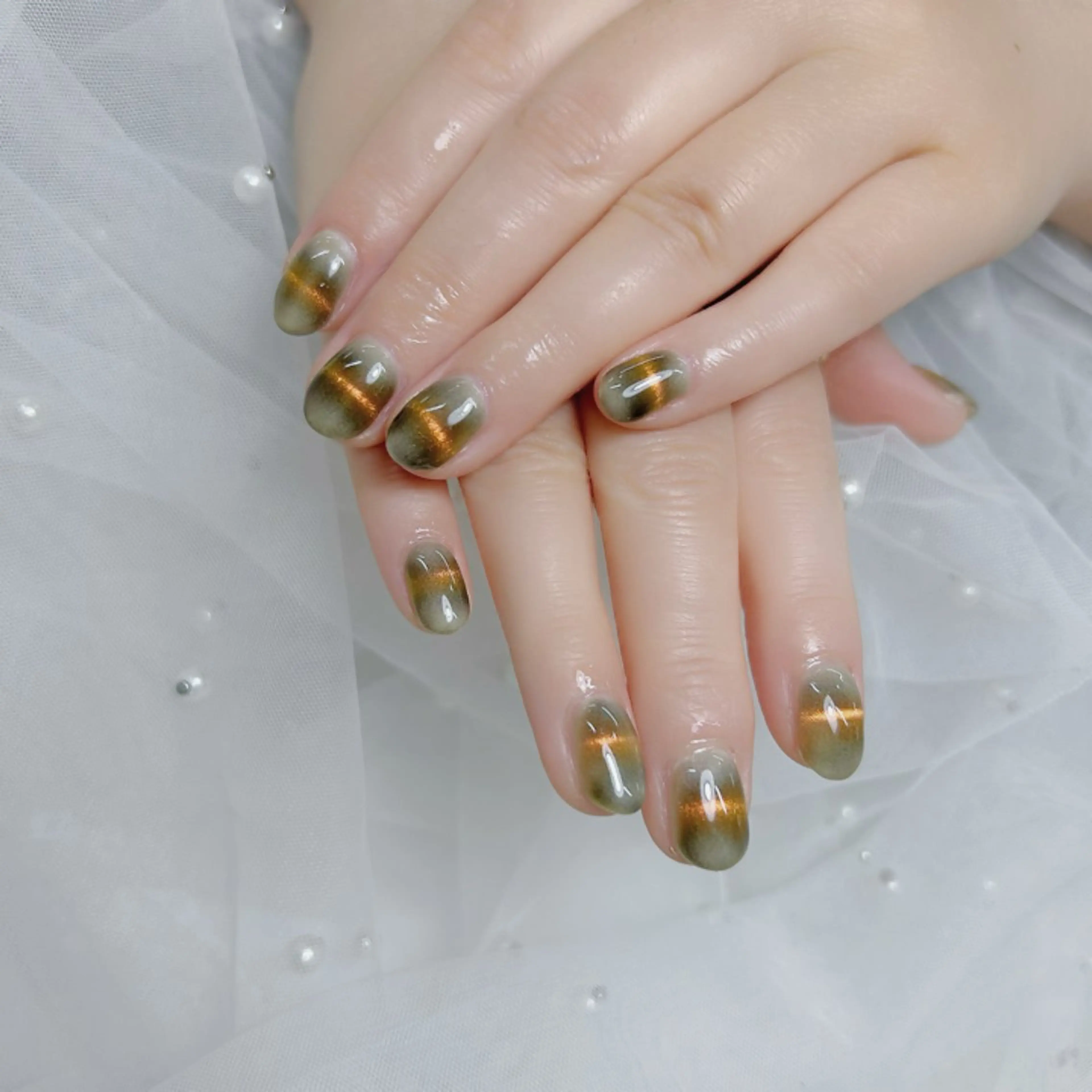 ネイル 持ち込み ハンドネイル ハンドケア ANNE綾瀬店 eriのネイルデザイン