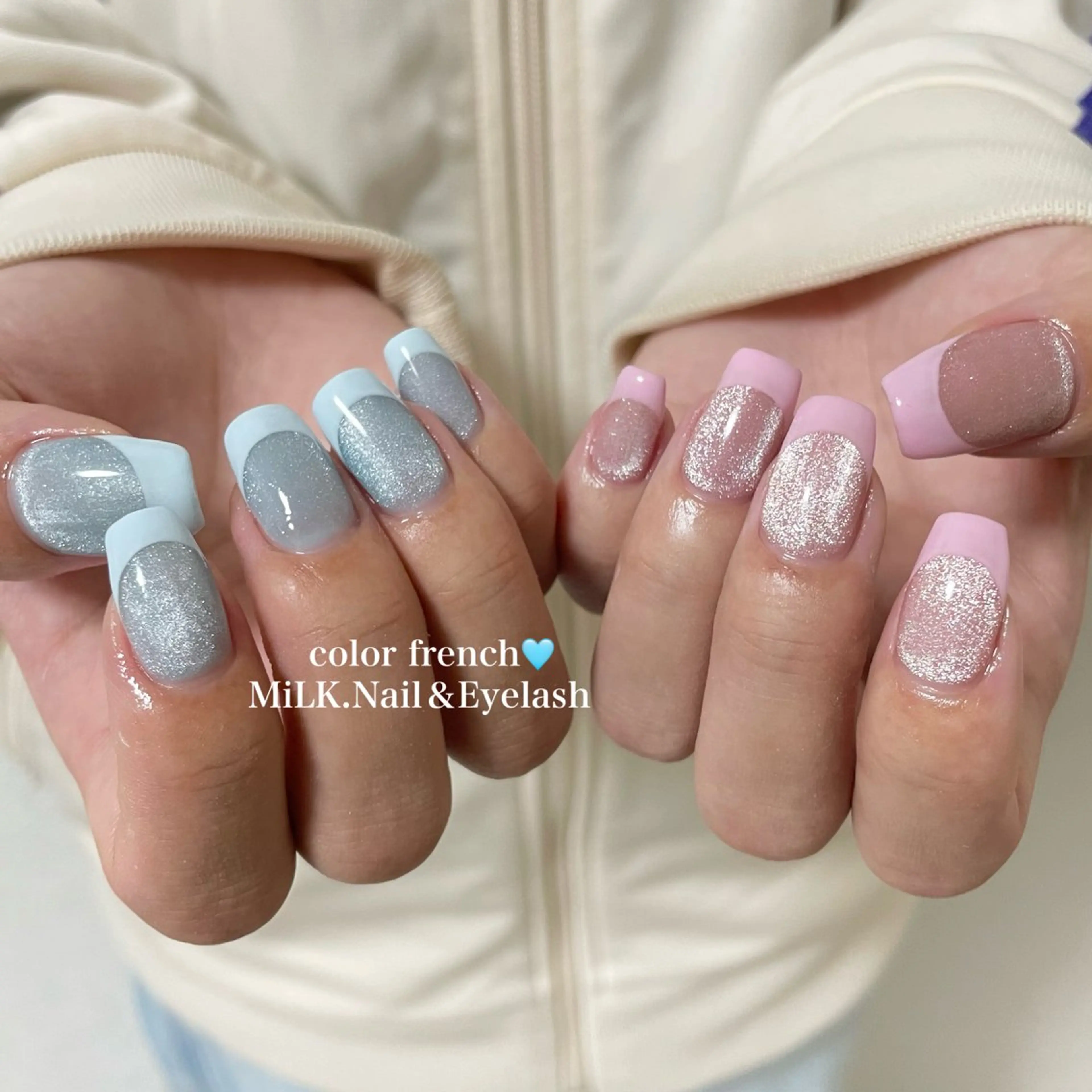 ネイル 持ち込み ハンドネイル MiLK. Nail&Eyelash所属・MiLK. wakaのマツエク・マツパデザイン