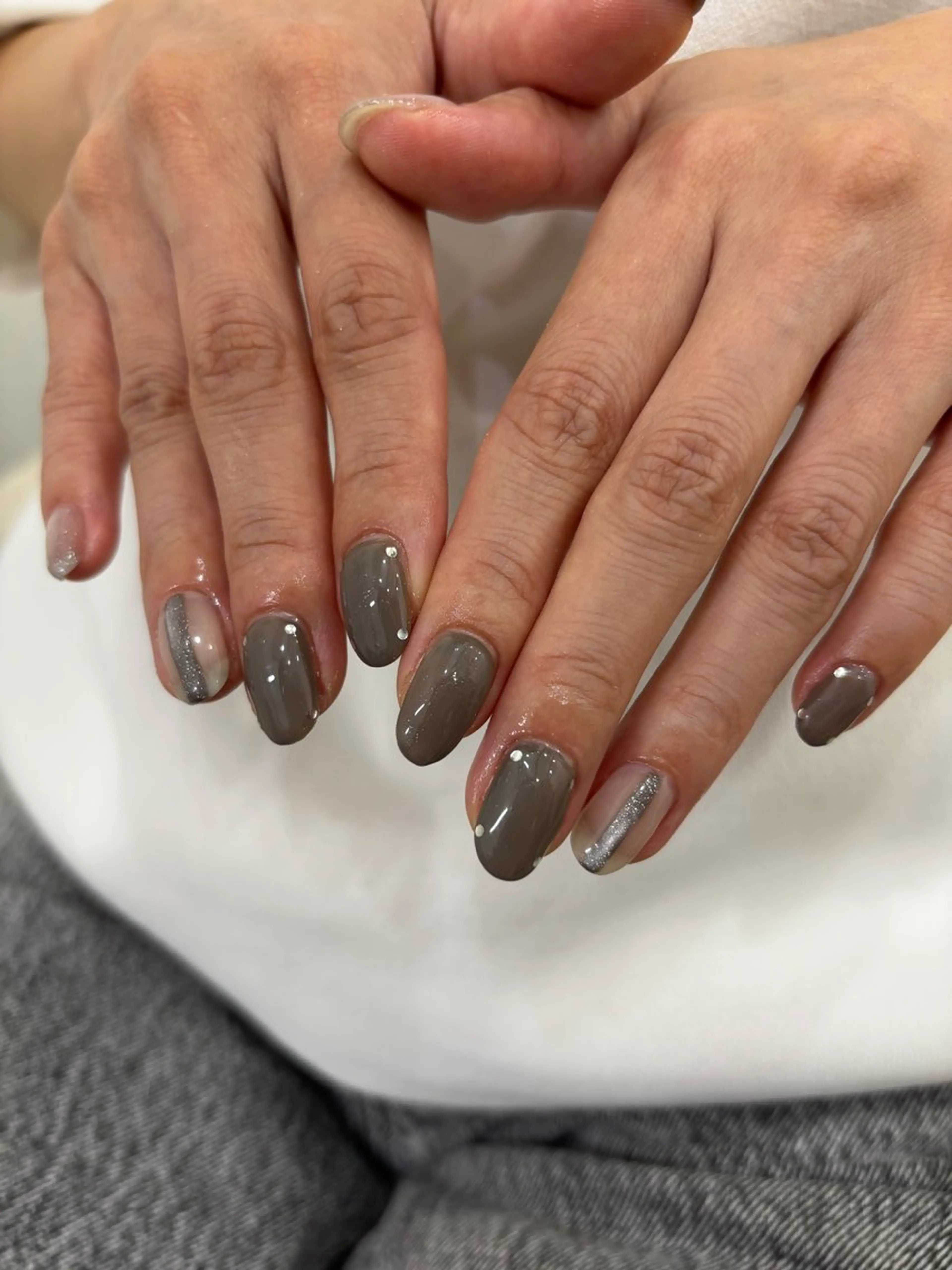 ネイル アートネイル シンプルネイル ハンドネイル THREE.所属・THREE nailのネイルデザイン