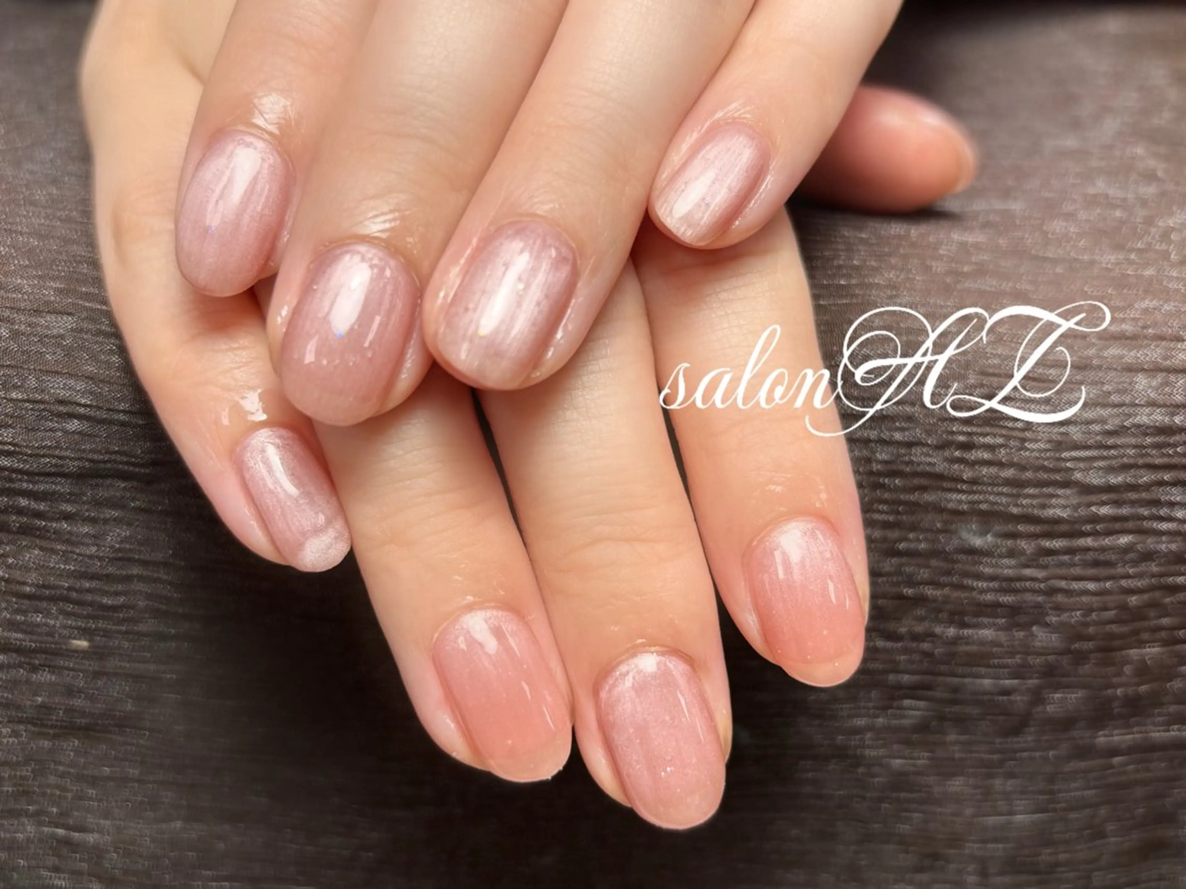 ネイル アートネイル 長さ出し フットネイル フレンチネイル ジェルネイル salon AZのネイルデザイン