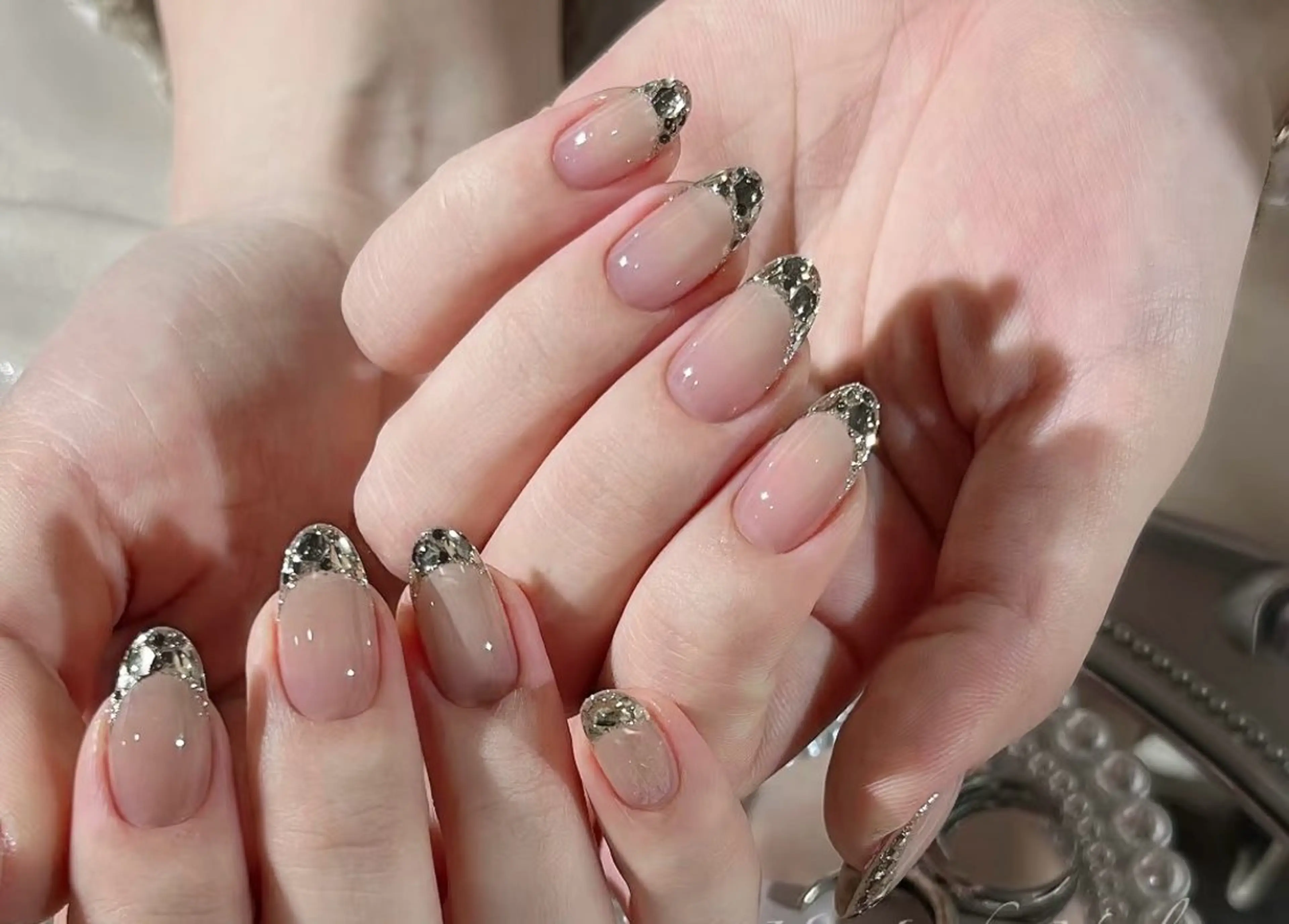 自爪 ガラスフレンチ6500円(初回オフ無料)の写真