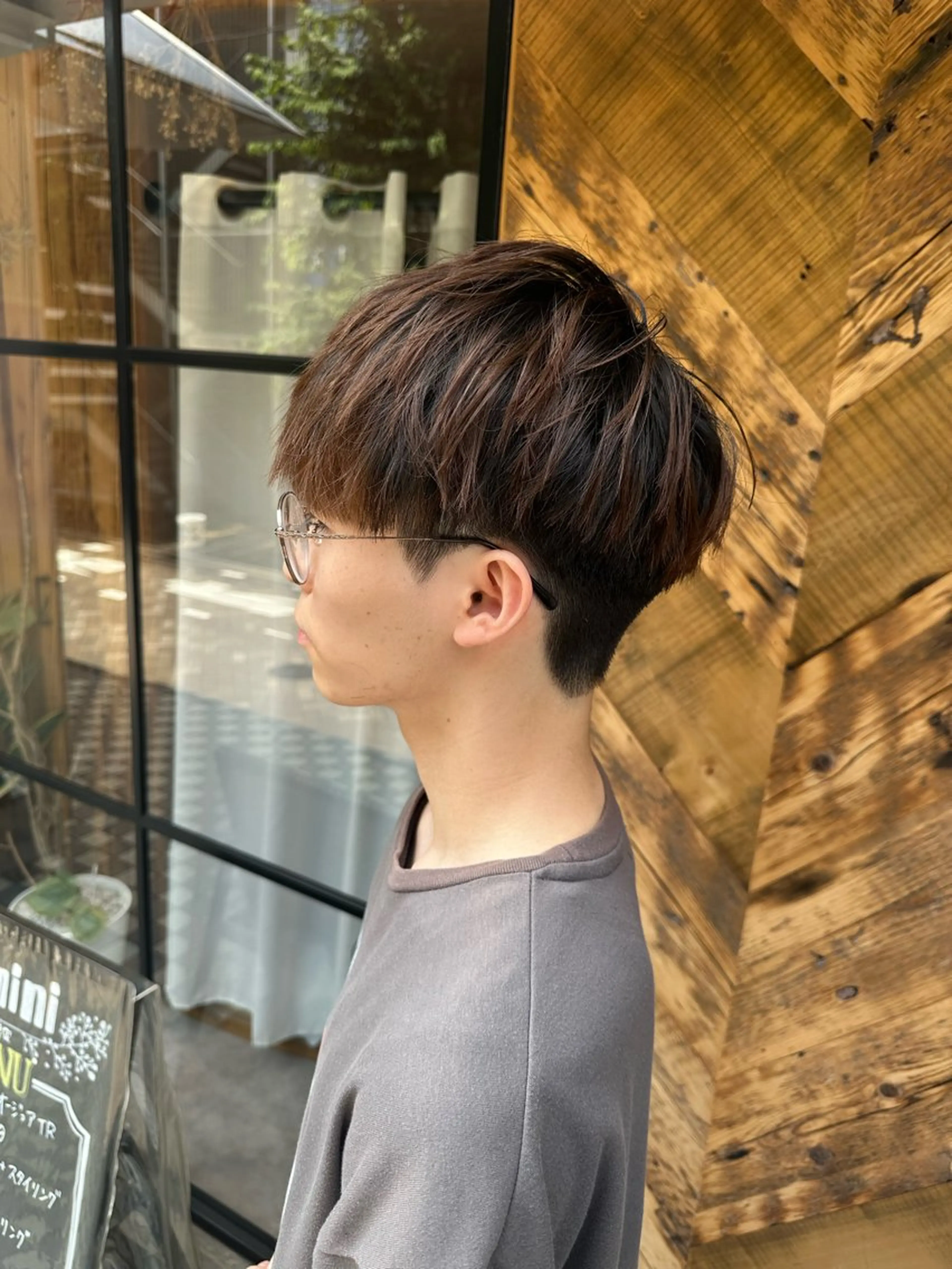 当日限定メンズカットの写真